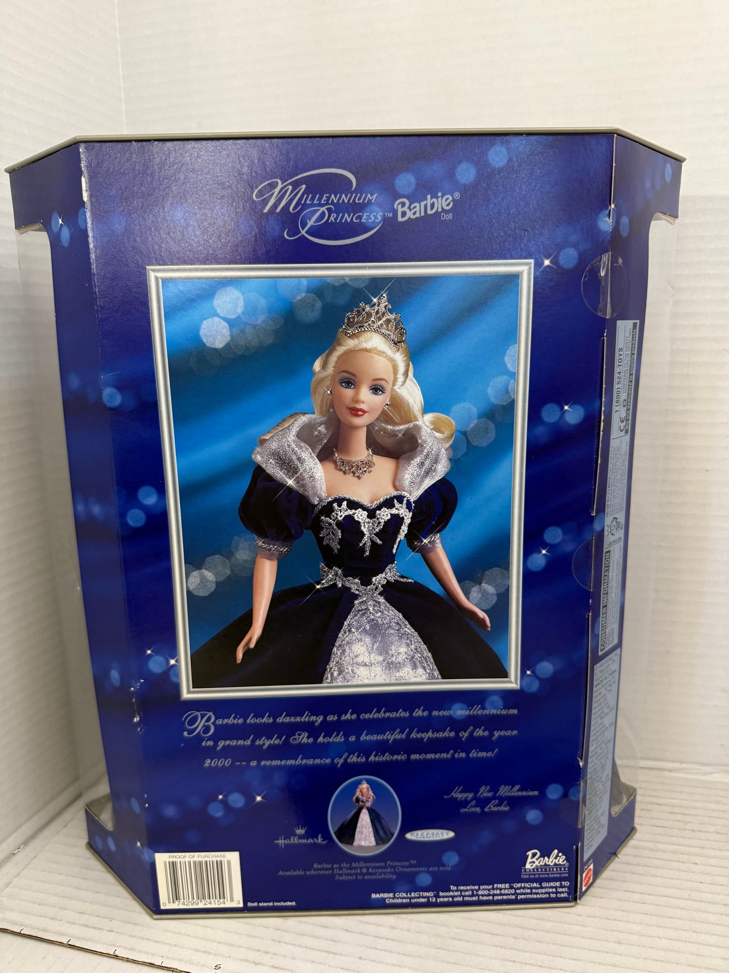 1999 Barbie Special Millennium Princess Doll Keepsake New Year 2000 #24154 NIB
