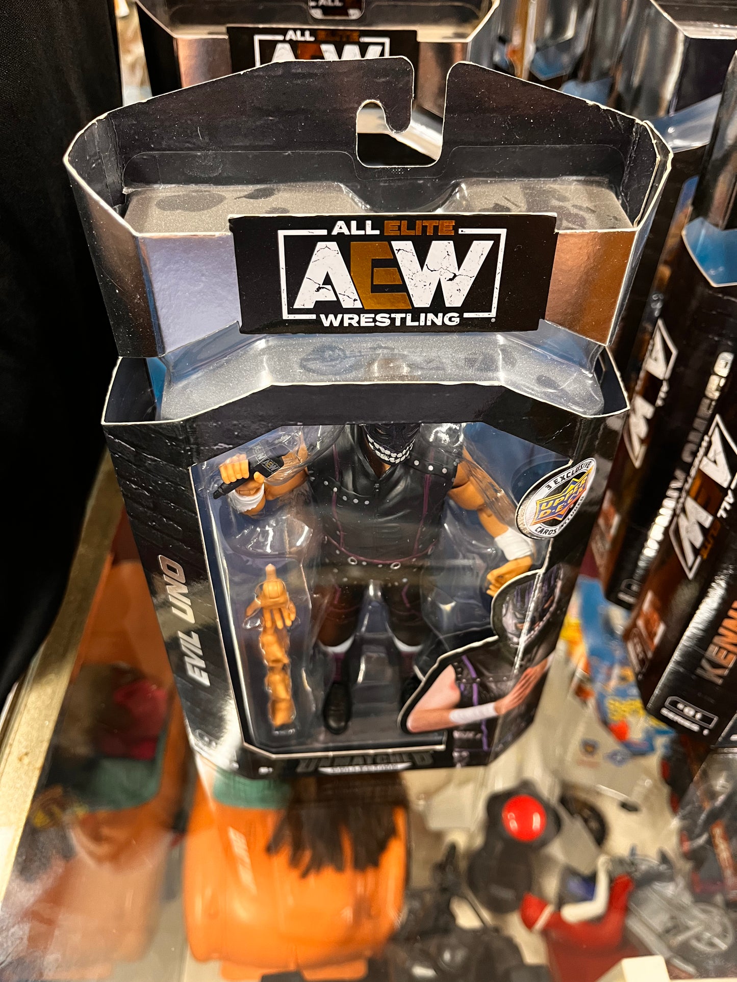 AEW Evil Uno Figure #19 - Unmatched Collection Series 3 Jazwares 2021 New In Box