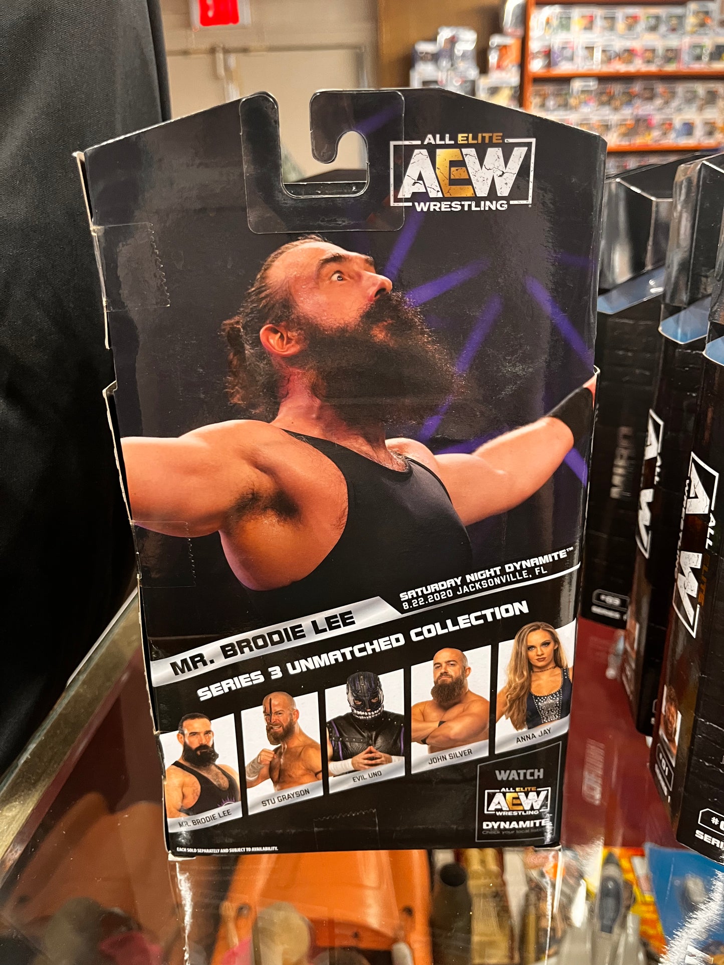 MR. BRODIE LEE AEW ALL ELITE WRESTLING UNMATCHED COLLECTION SERIES 3 #17