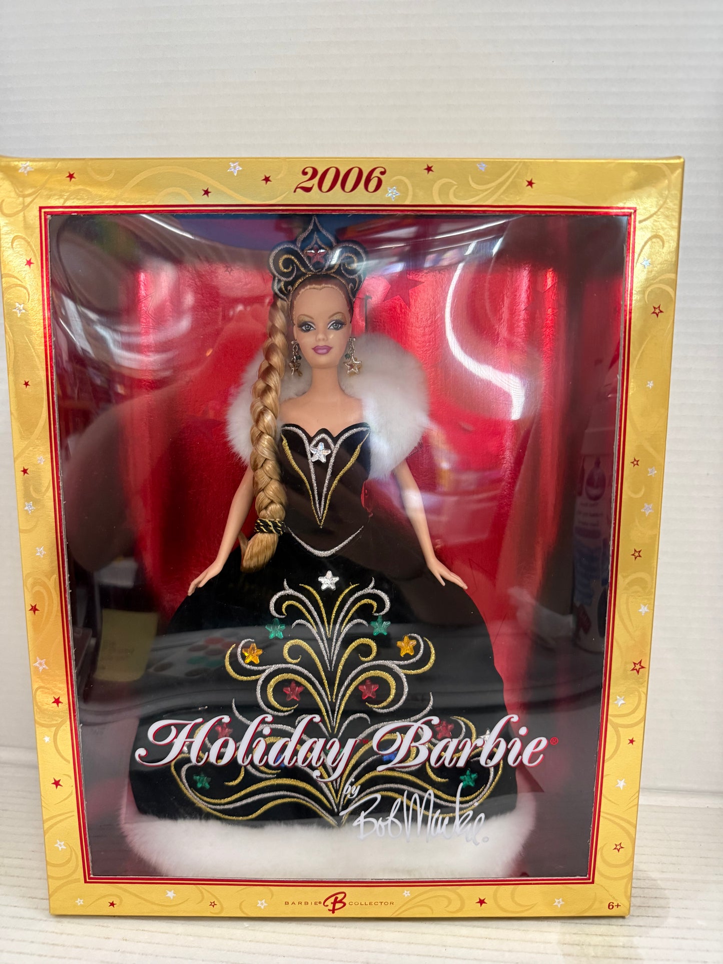 2006 Mattel Holiday Barbie Doll by Bob Mackie