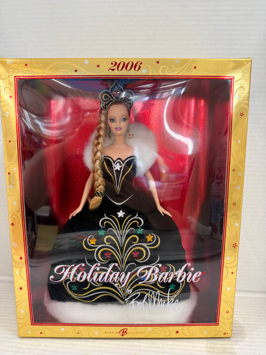 2006 Mattel Holiday Barbie Doll by Bob Mackie