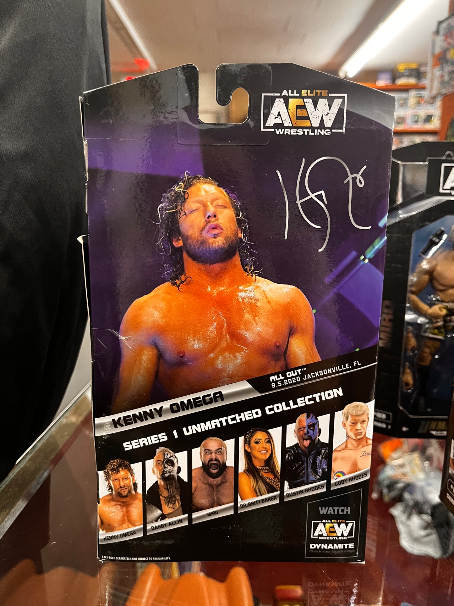 Jazwares AEW Unmatched Collection Series #1 Kenny Omega Action Figure