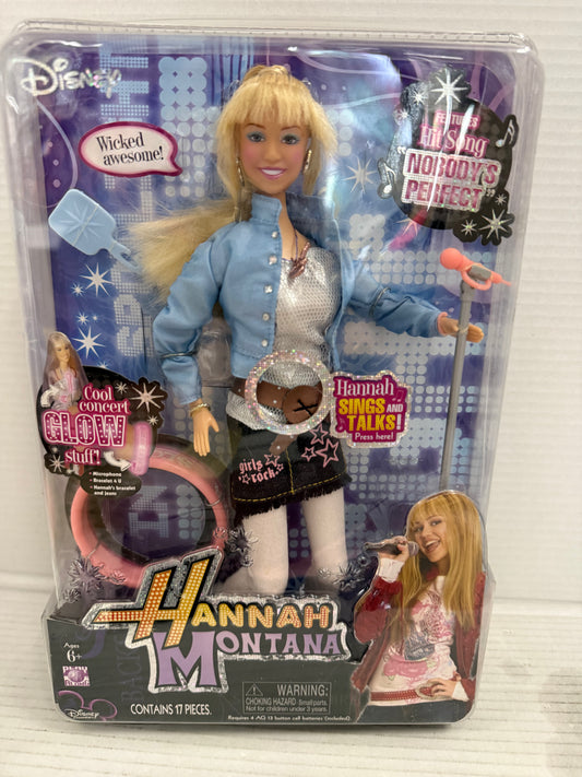 Disney~Hannah Montana Doll~ Singing Doll~ 2007