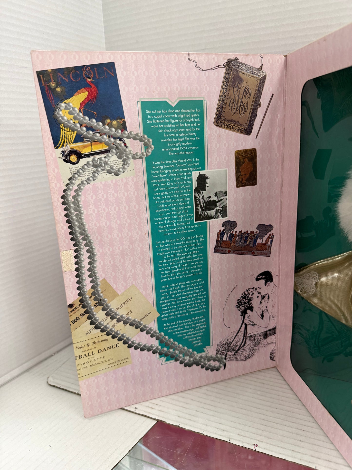 1993 Mattel 4063 BARBIE Doll GREAT ERAS Collection 1920'S FLAPPER Volume TWO