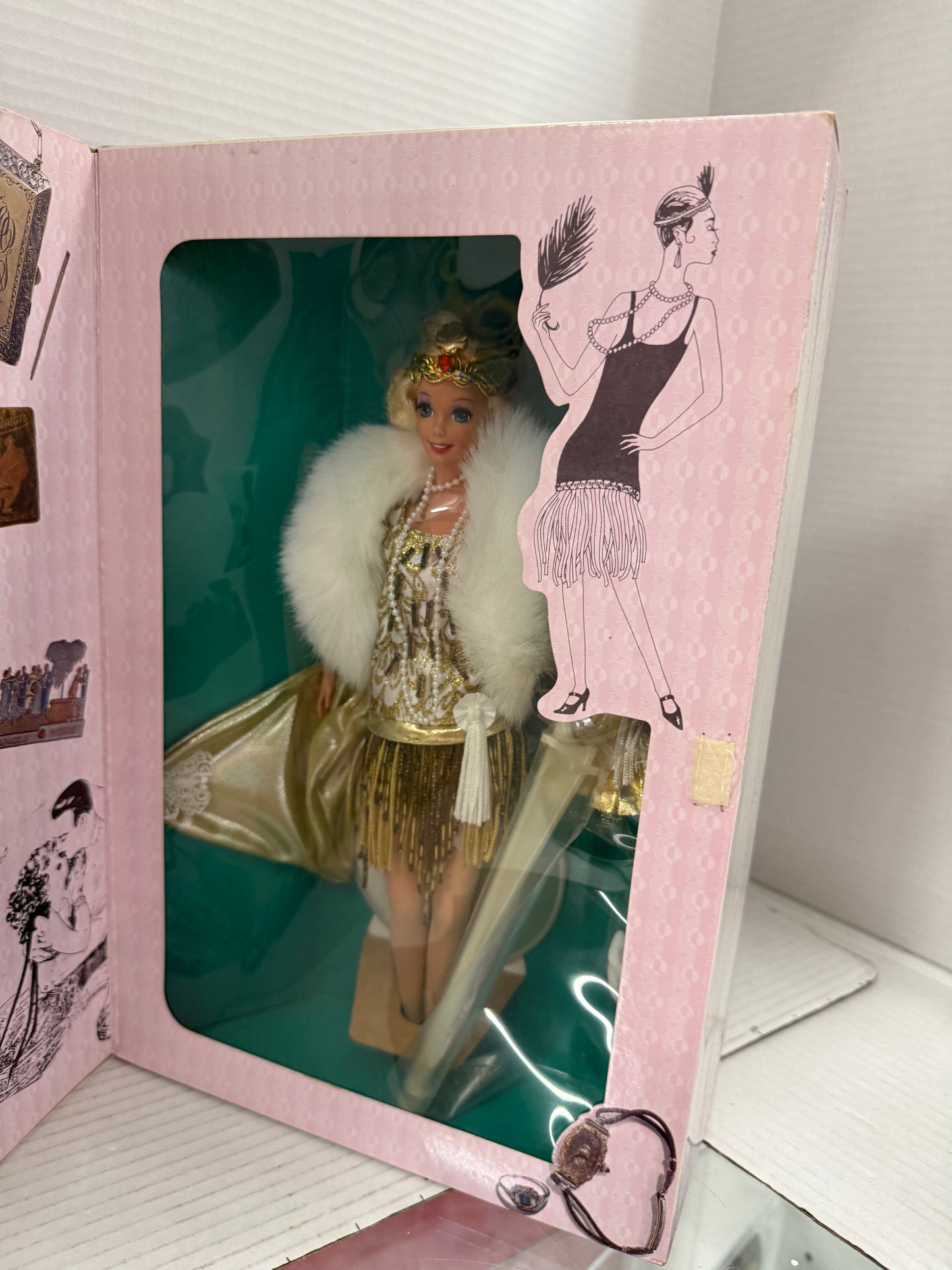 1993 Mattel 4063 BARBIE Doll GREAT ERAS Collection 1920'S FLAPPER Volume TWO