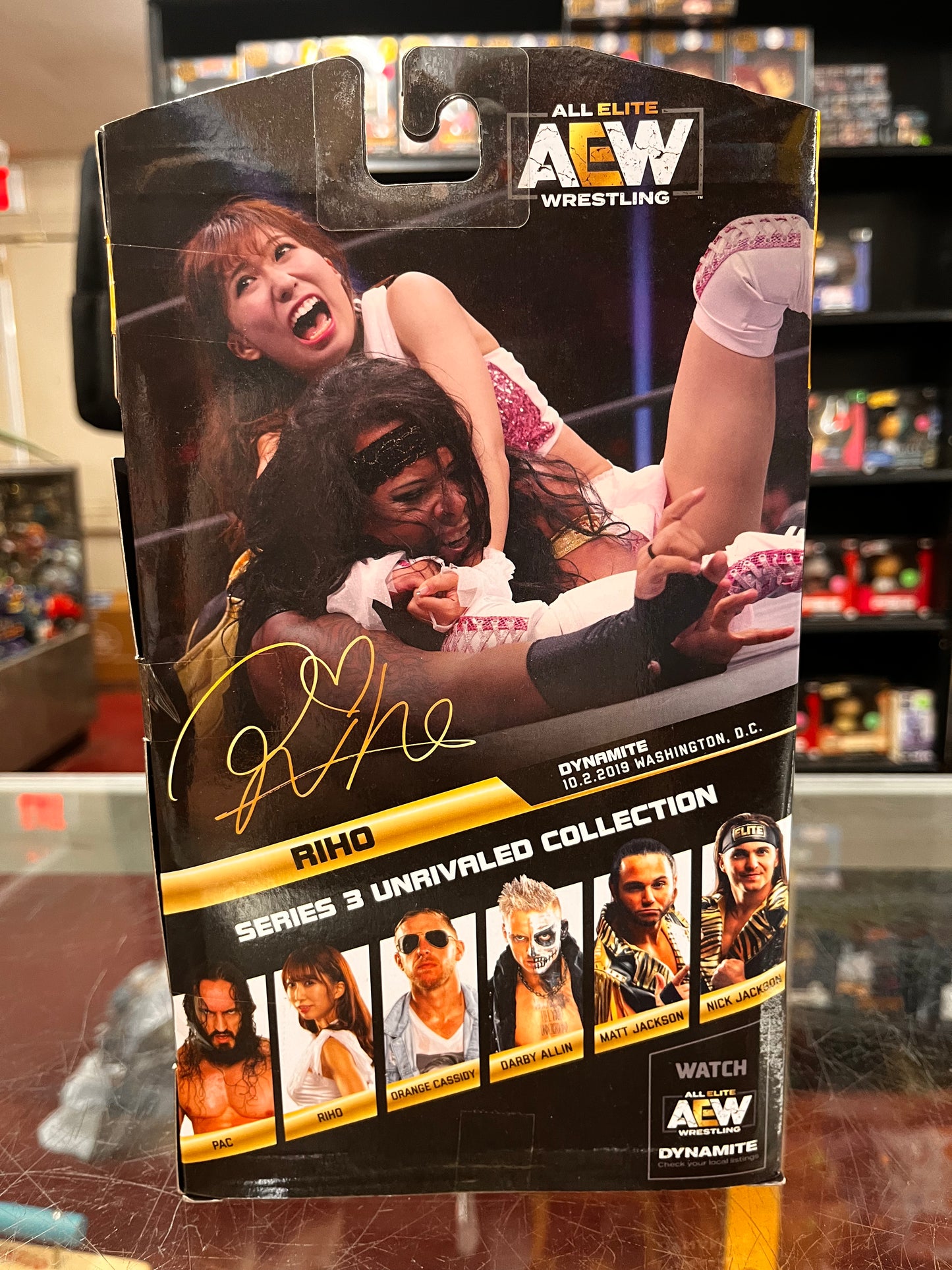 Jazwares AEW Series 3 #20 Unrivaled Collection Riho Action Figure