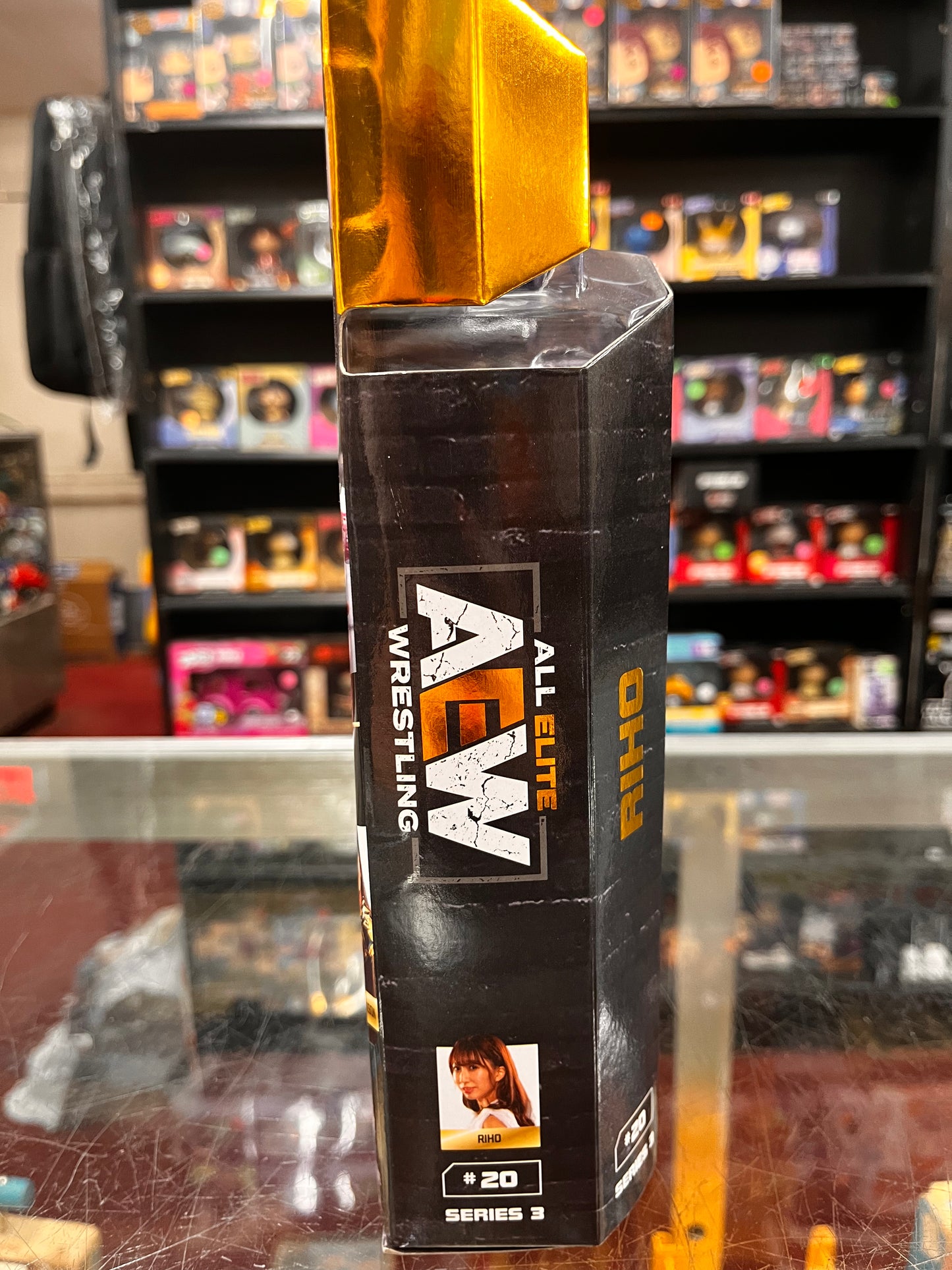 Jazwares AEW Series 3 #20 Unrivaled Collection Riho Action Figure