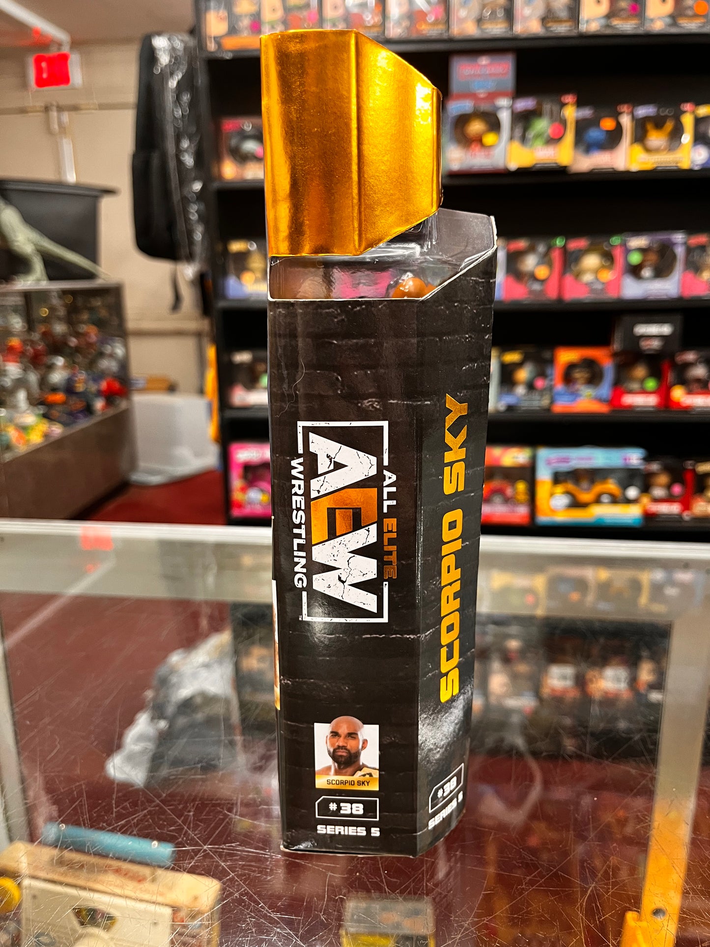 Jazwares AEW Unrivaled Scorpio Sky Series 5 #38 Figure