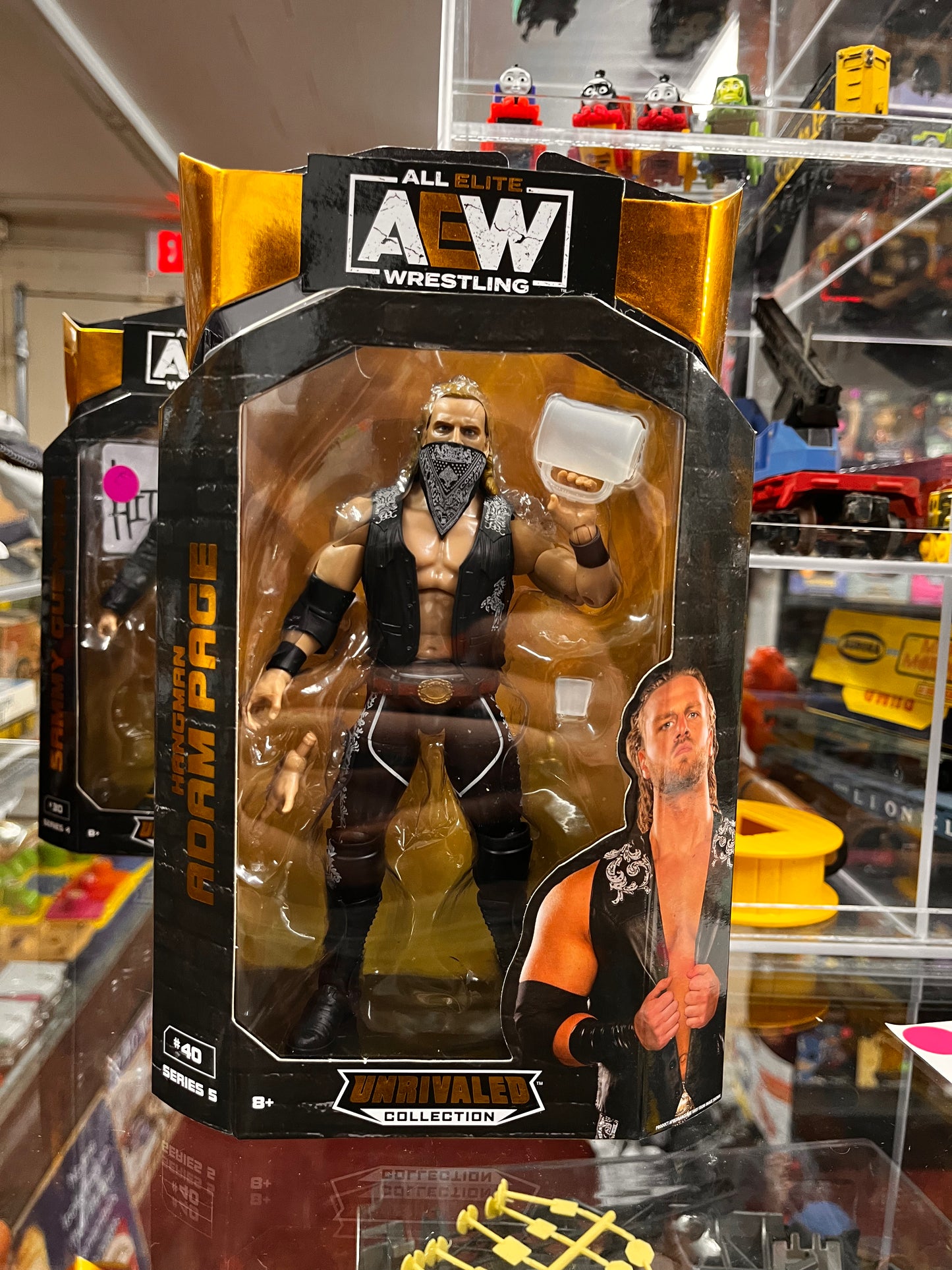 AEW Unrivaled Hangman Adam Page Series 5 #40 Wrestling Action Figure NEW IN BOX
