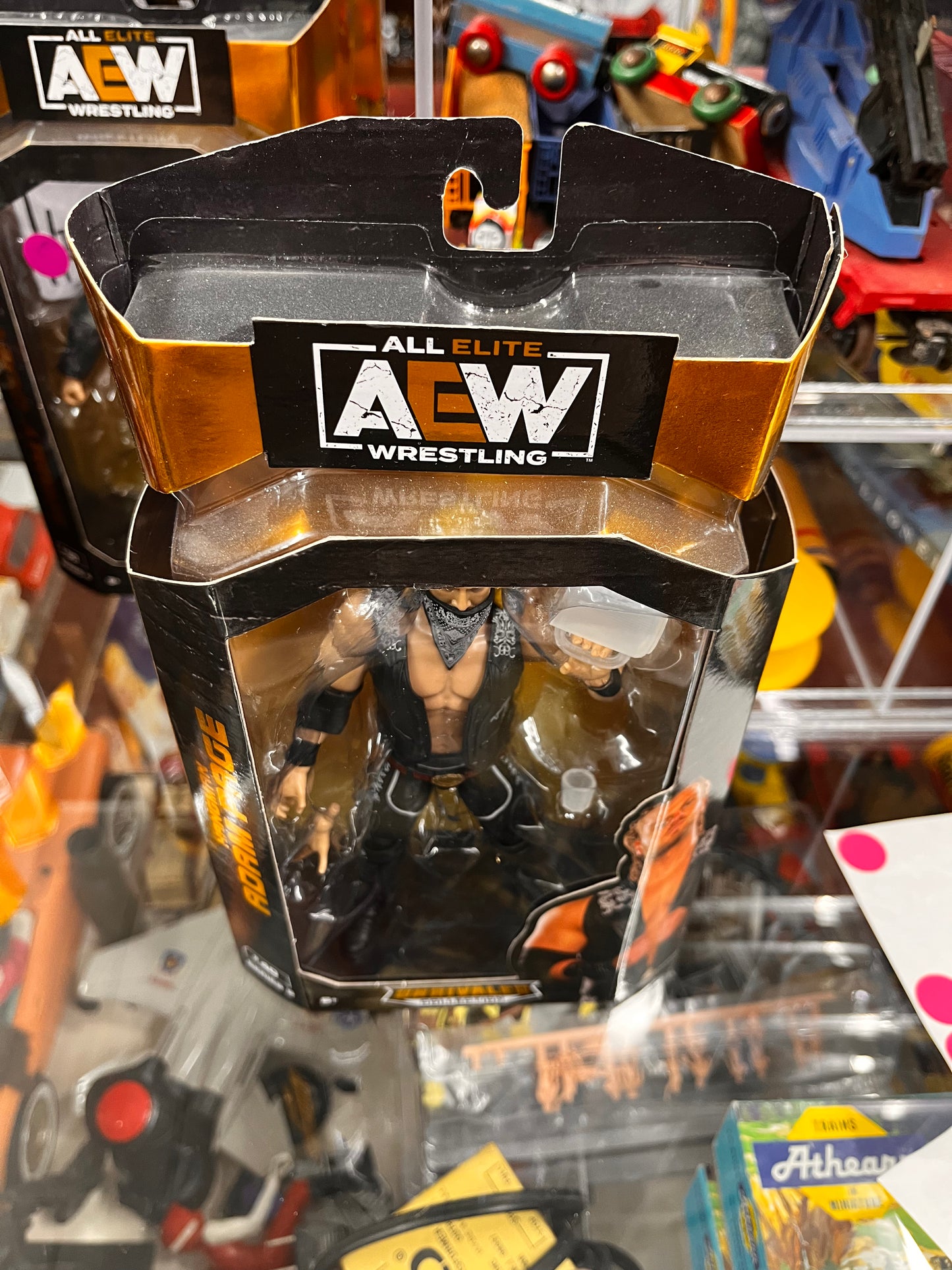 AEW Unrivaled Hangman Adam Page Series 5 #40 Wrestling Action Figure NEW IN BOX