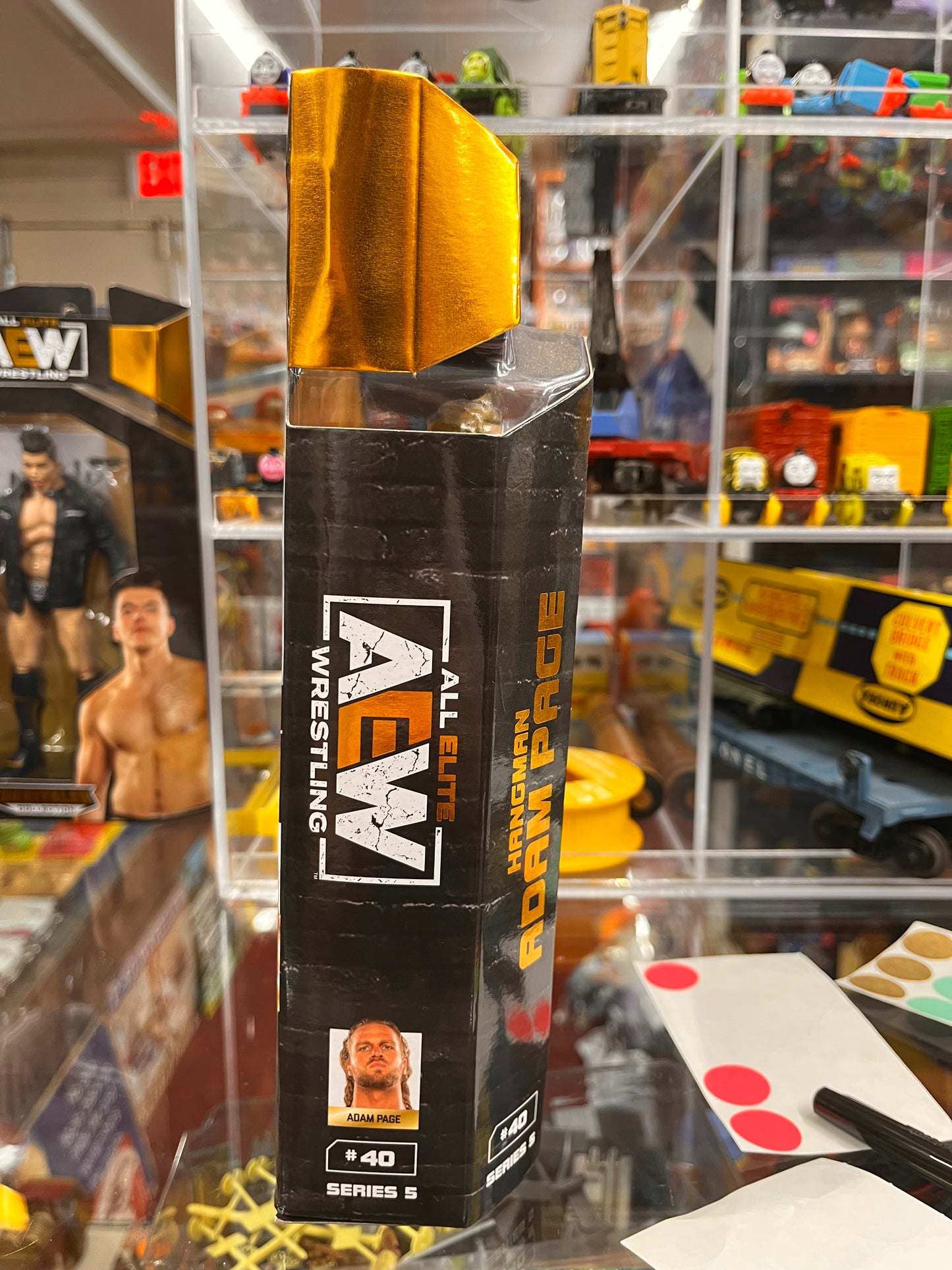 AEW Unrivaled Hangman Adam Page Series 5 #40 Wrestling Action Figure NEW IN BOX