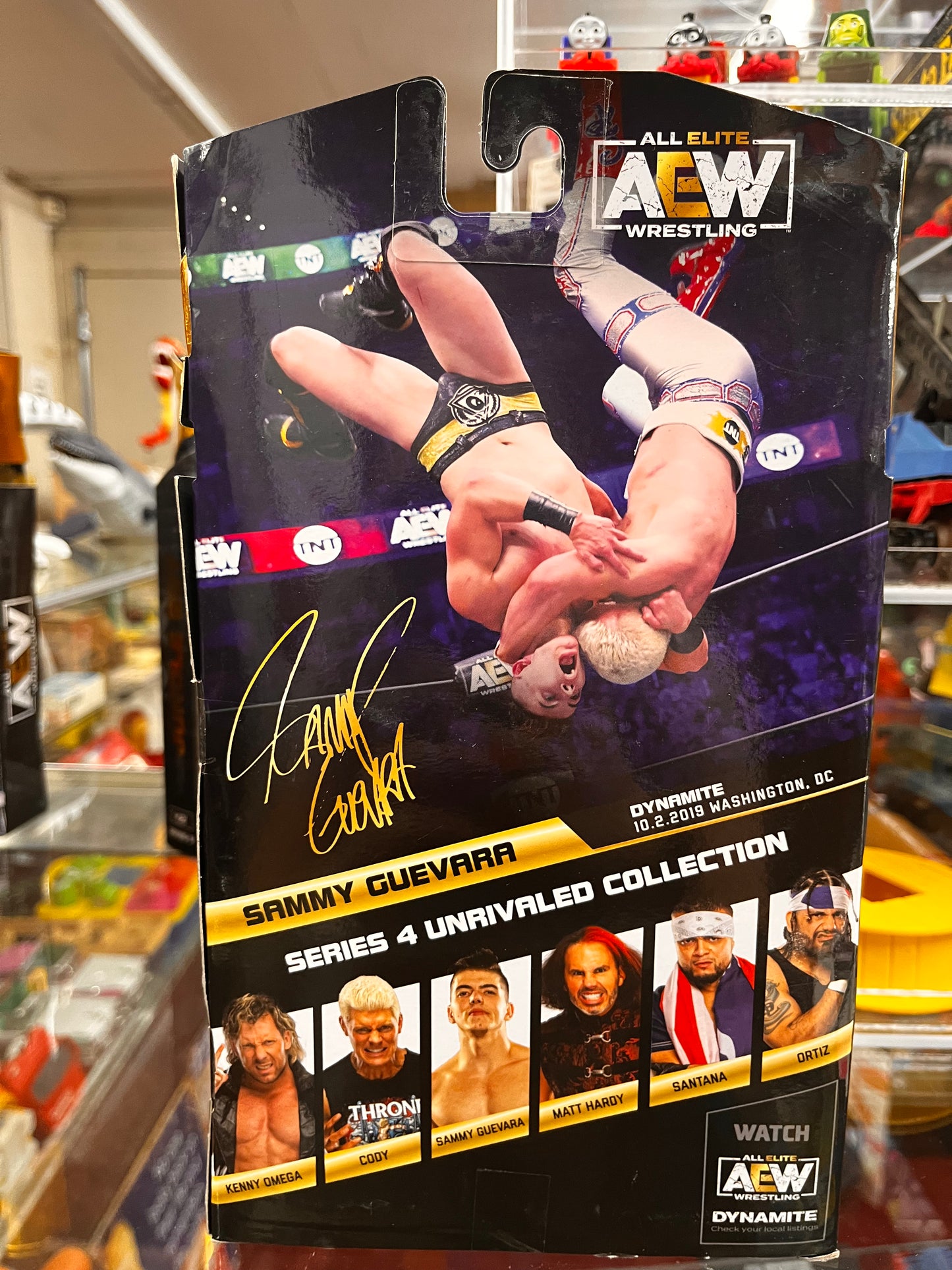 SAMMY GUEVARA Jazwares AEW Unrivaled Series 4 Action Figure #30 NIB