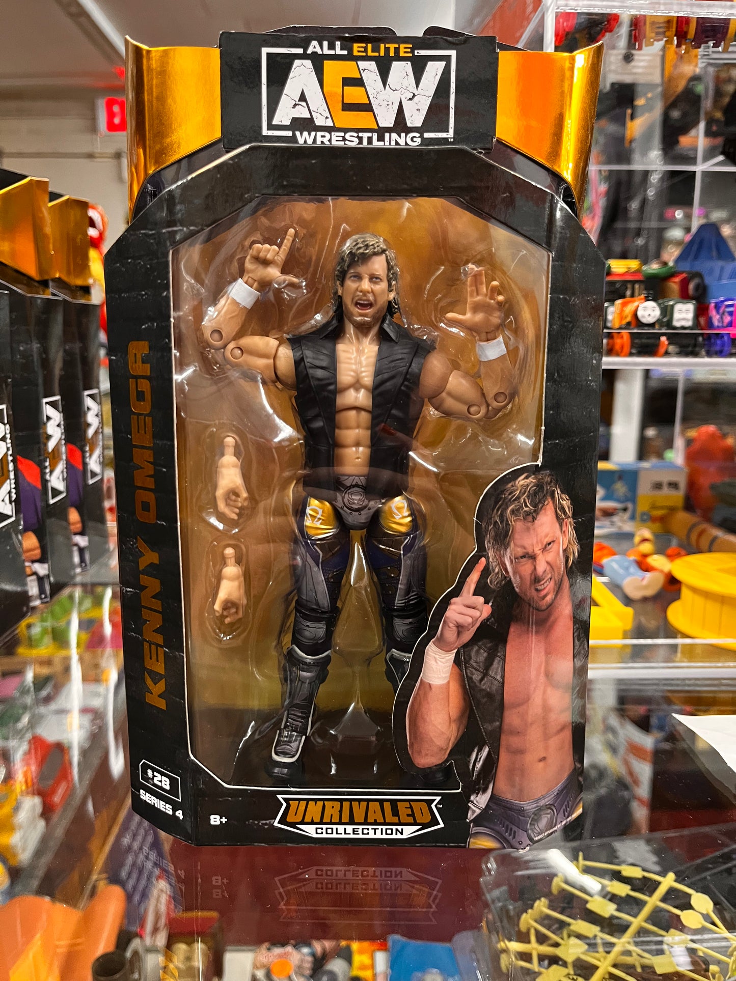 AEW Kenny Omega Unrivaled Series 4 #28 Wrestling Action Figure