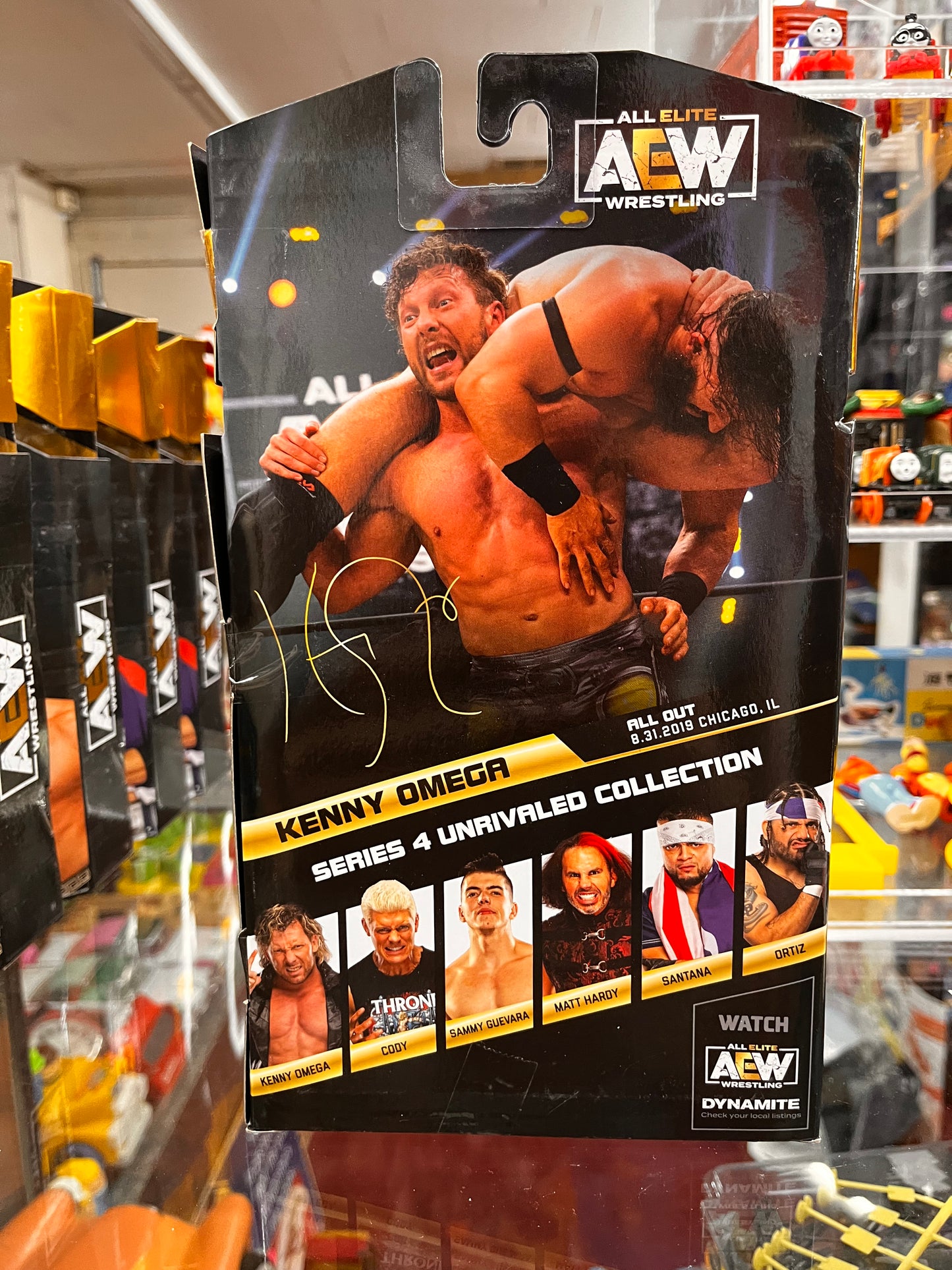AEW Kenny Omega Unrivaled Series 4 #28 Wrestling Action Figure