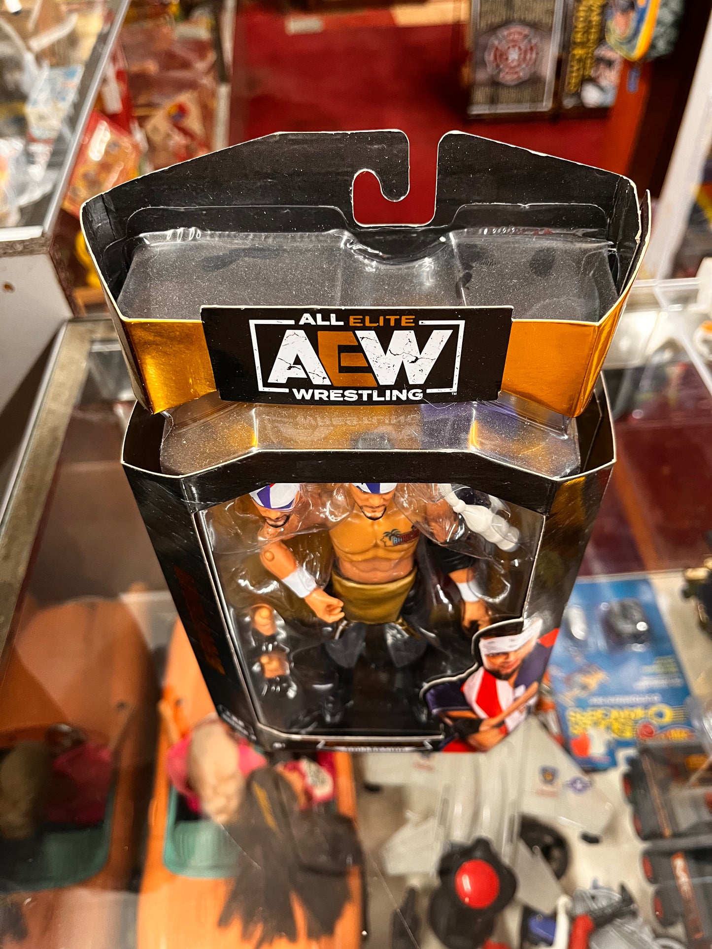 AEW Unrivaled Collection Series #4 SANTANA 6" Action Figure Jazwares 2021
