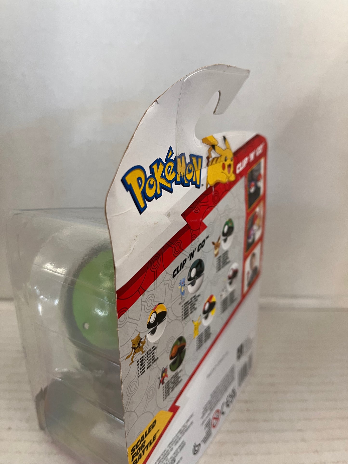 Jazwares Pokemon Clip n Carry Pokeball Litten with Dusk Ball Battle Labeled