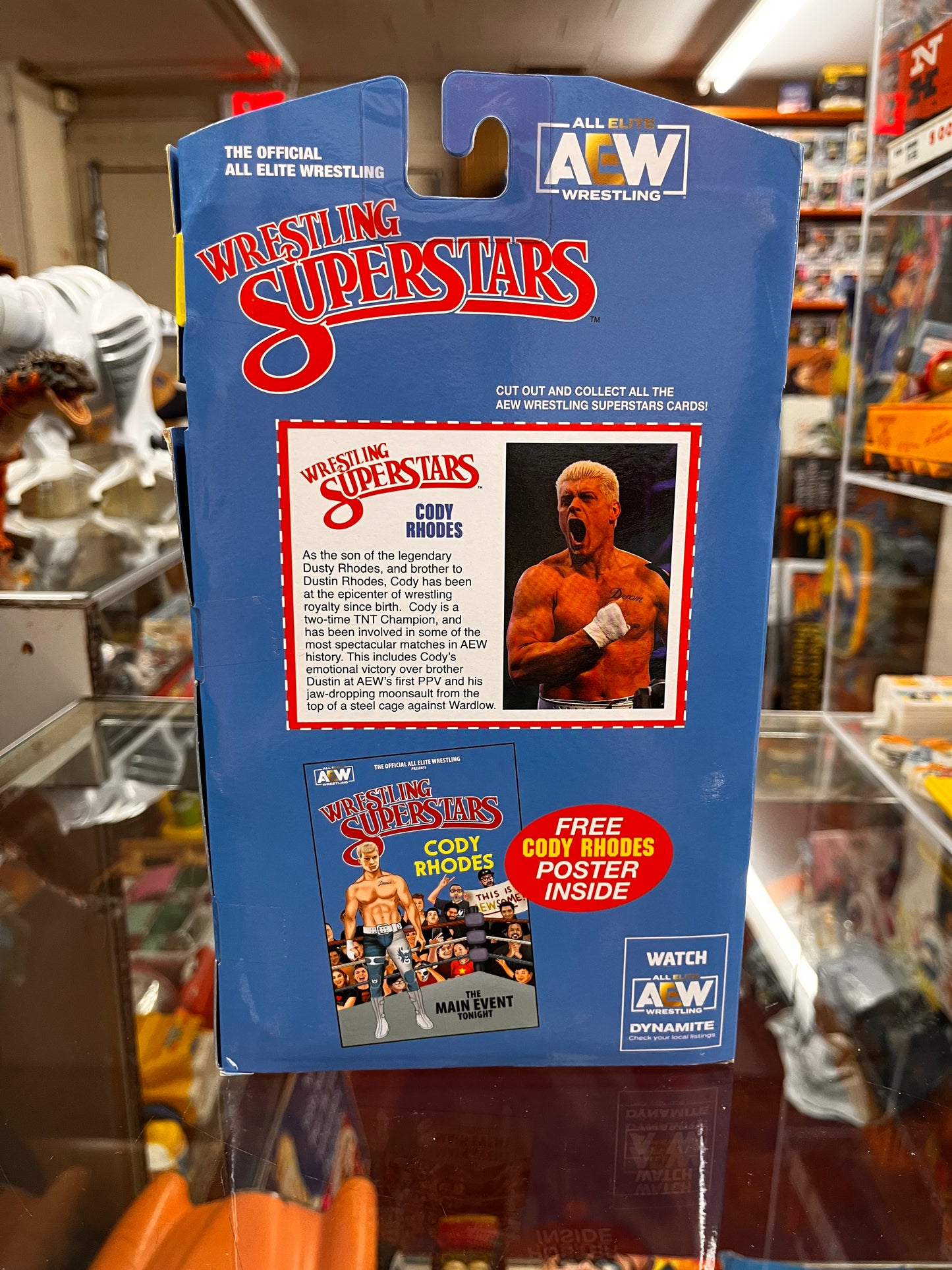 AEW Unmatched Series 1 #08 CODY RHODES Figure NEW, 2021 Jazwares