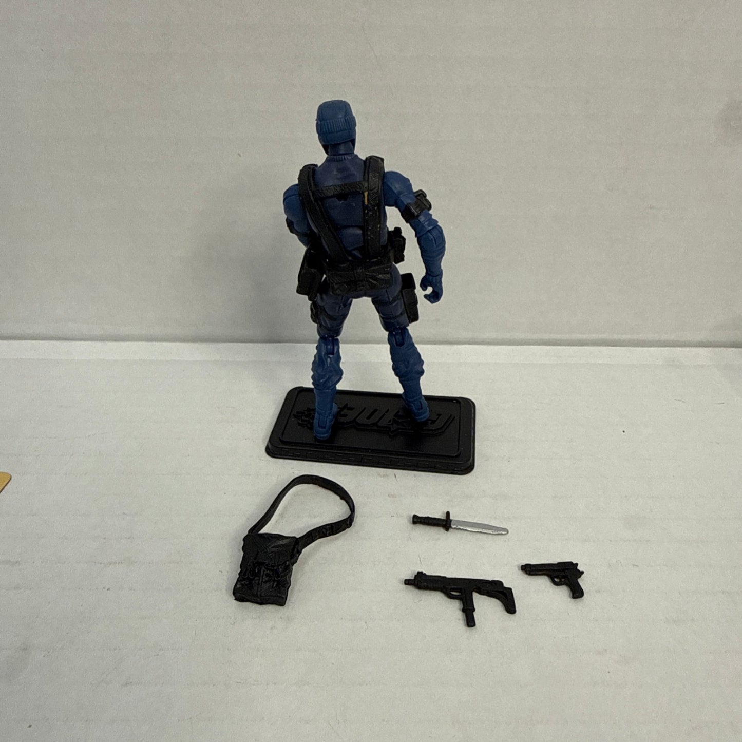 GI Joe 2008 Snake Eyes Blue Commando 25th