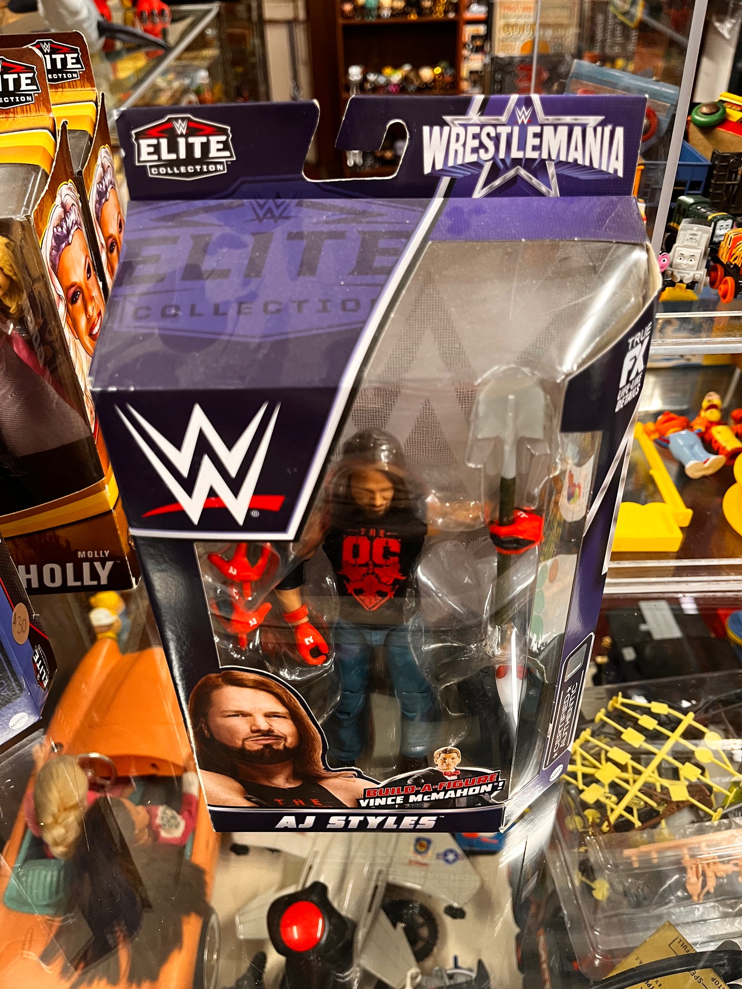 WWE WrestleMania Elite AJ Styles 2022 6-inch Action Figure