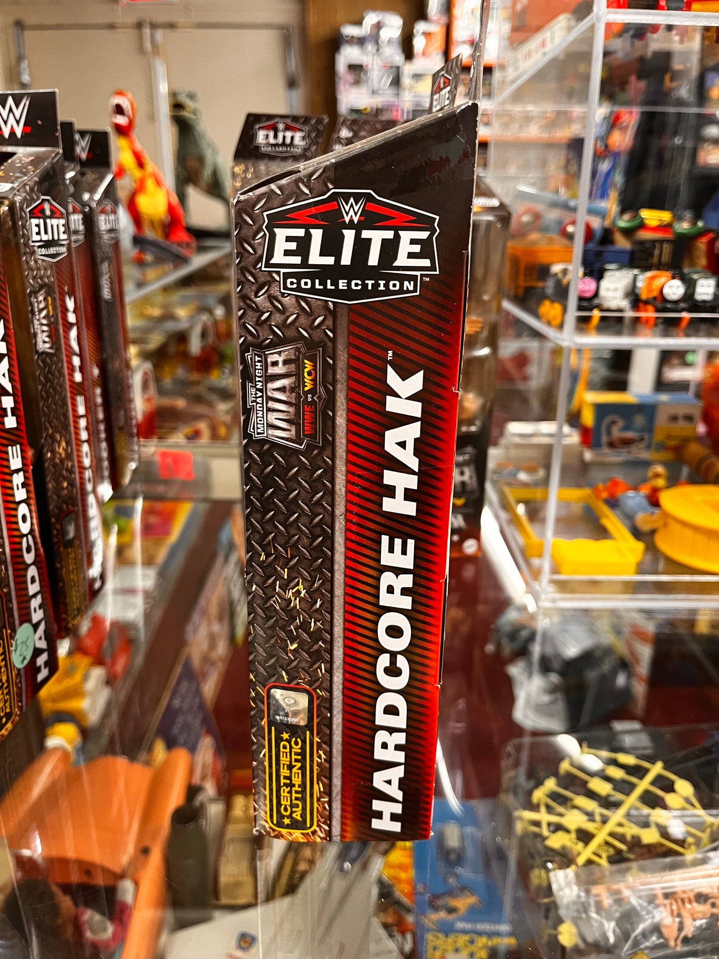 WWE Hardcore Hak Elite Monday Night War Wrestling Figure WCW Golga