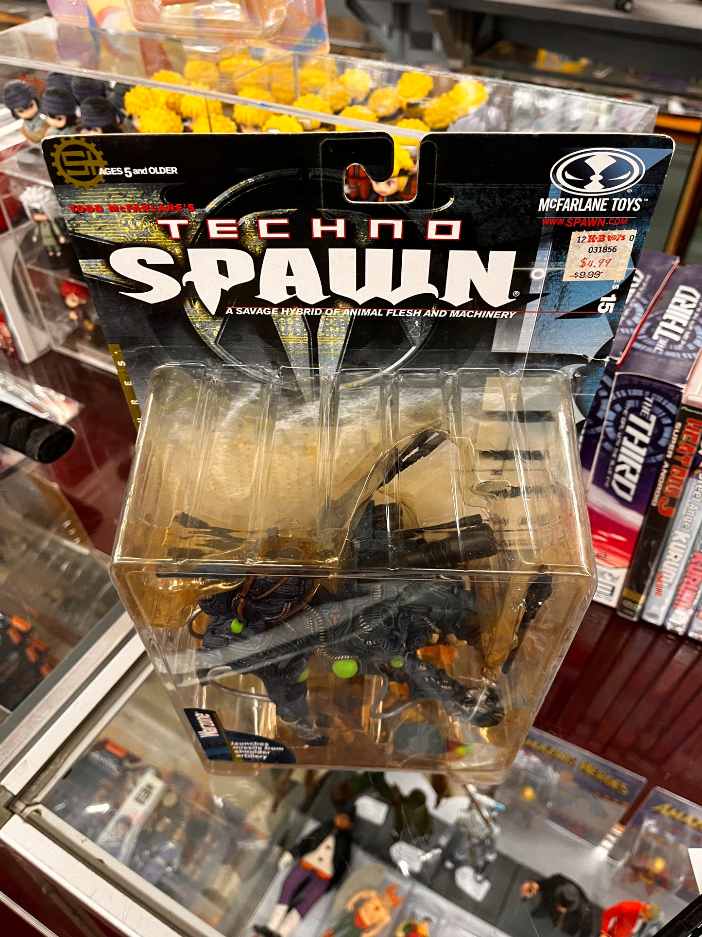 Vintage Techno Spawn (Series 15) Warzone Action Figure (1999) McFarlane Toys