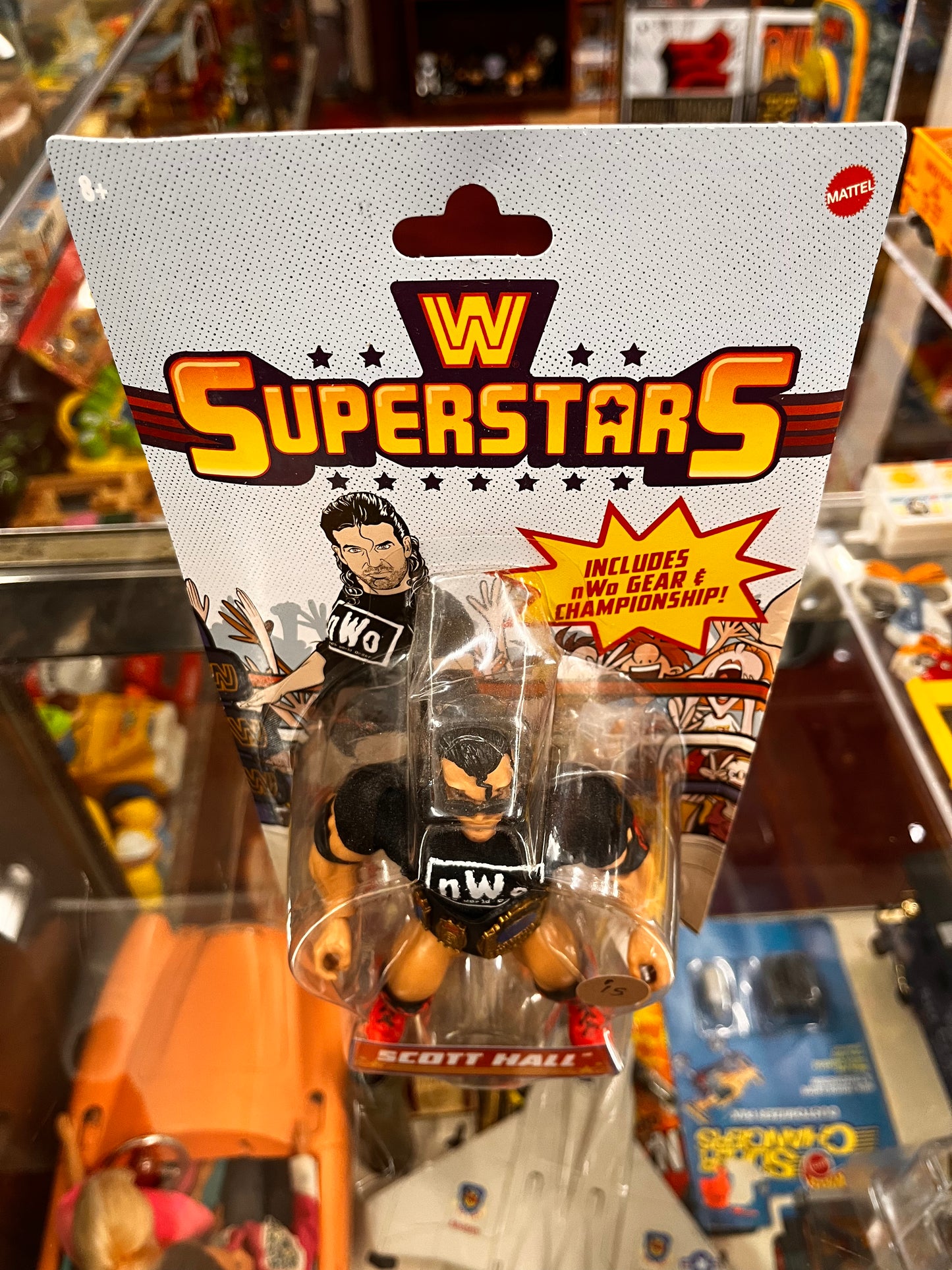 WWE SUPERSTARS WALMART SCOTT HALL NWO ACTION FIGURE