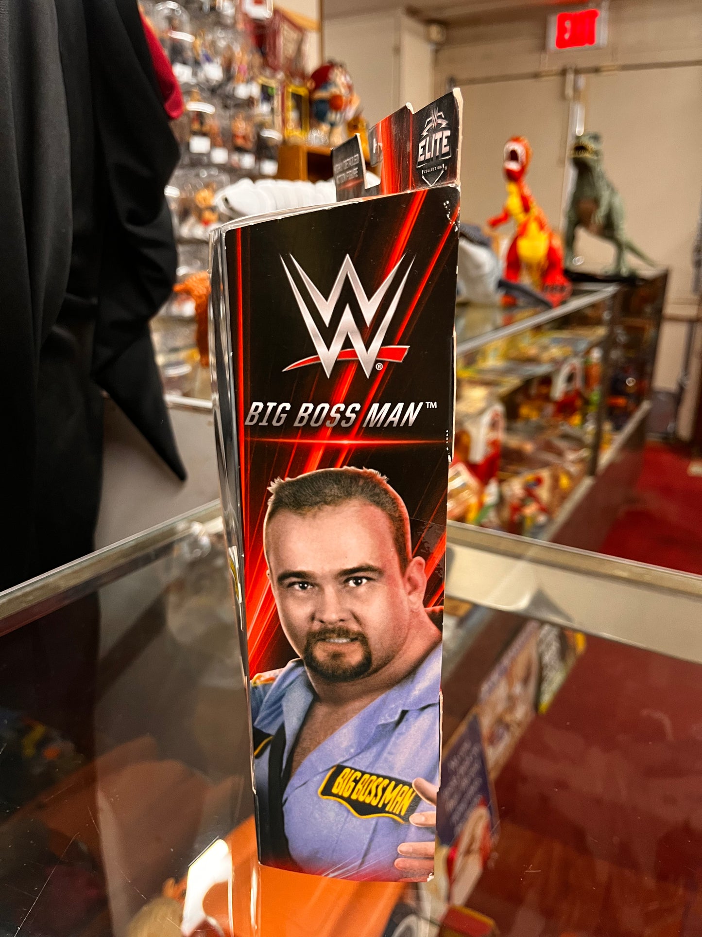 WWE Elite Network Spotlight Big Boss Man New Elite Collection Wcw Rare