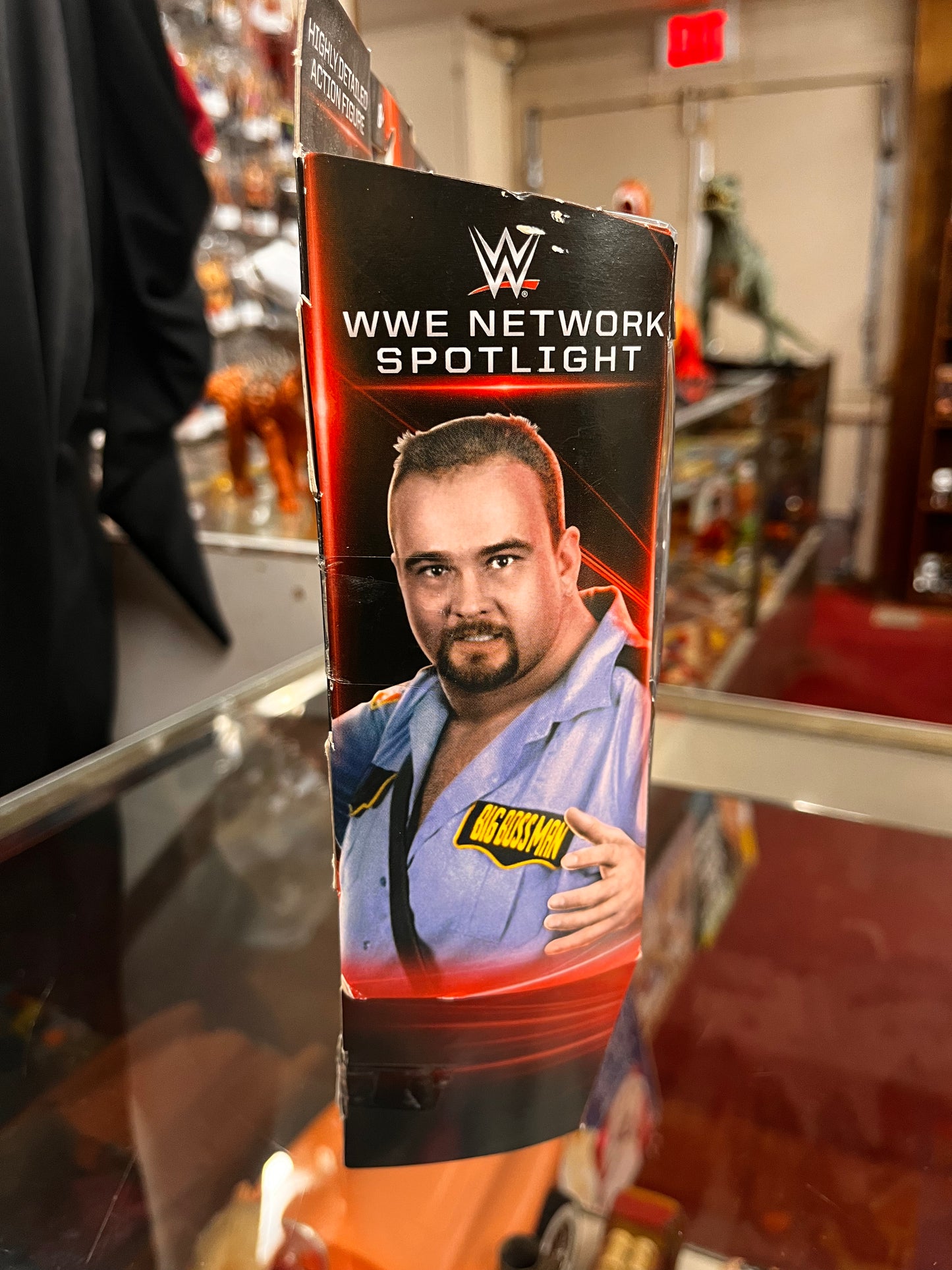 WWE Elite Network Spotlight Big Boss Man New Elite Collection Wcw Rare