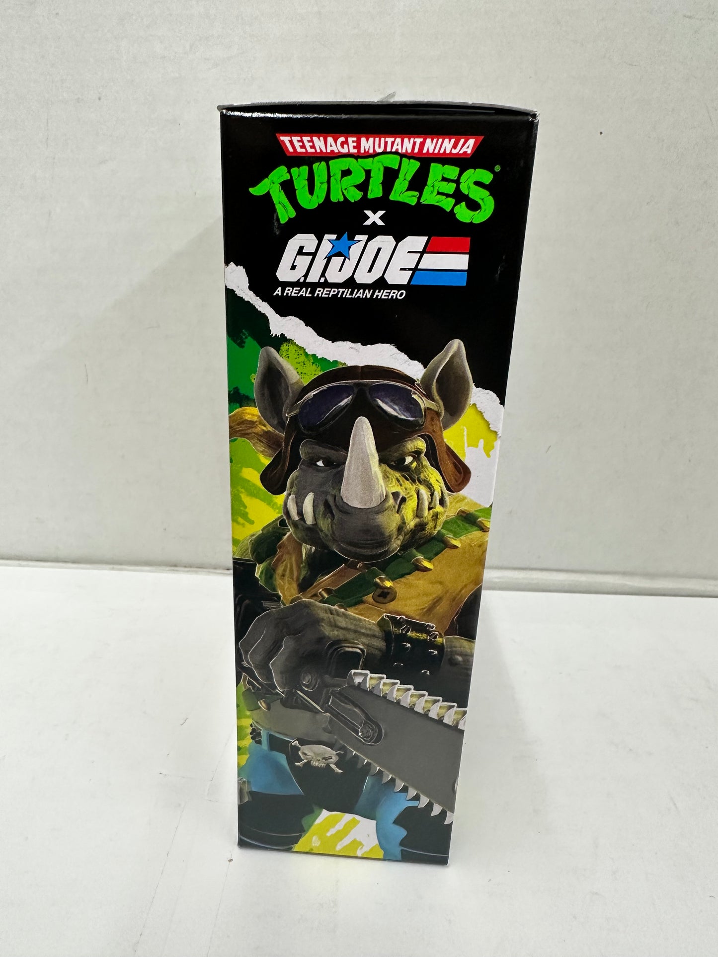 Playmates Teenage Mutant Ninja Turtles x G.I. Joe Buzzer x Rocksteady