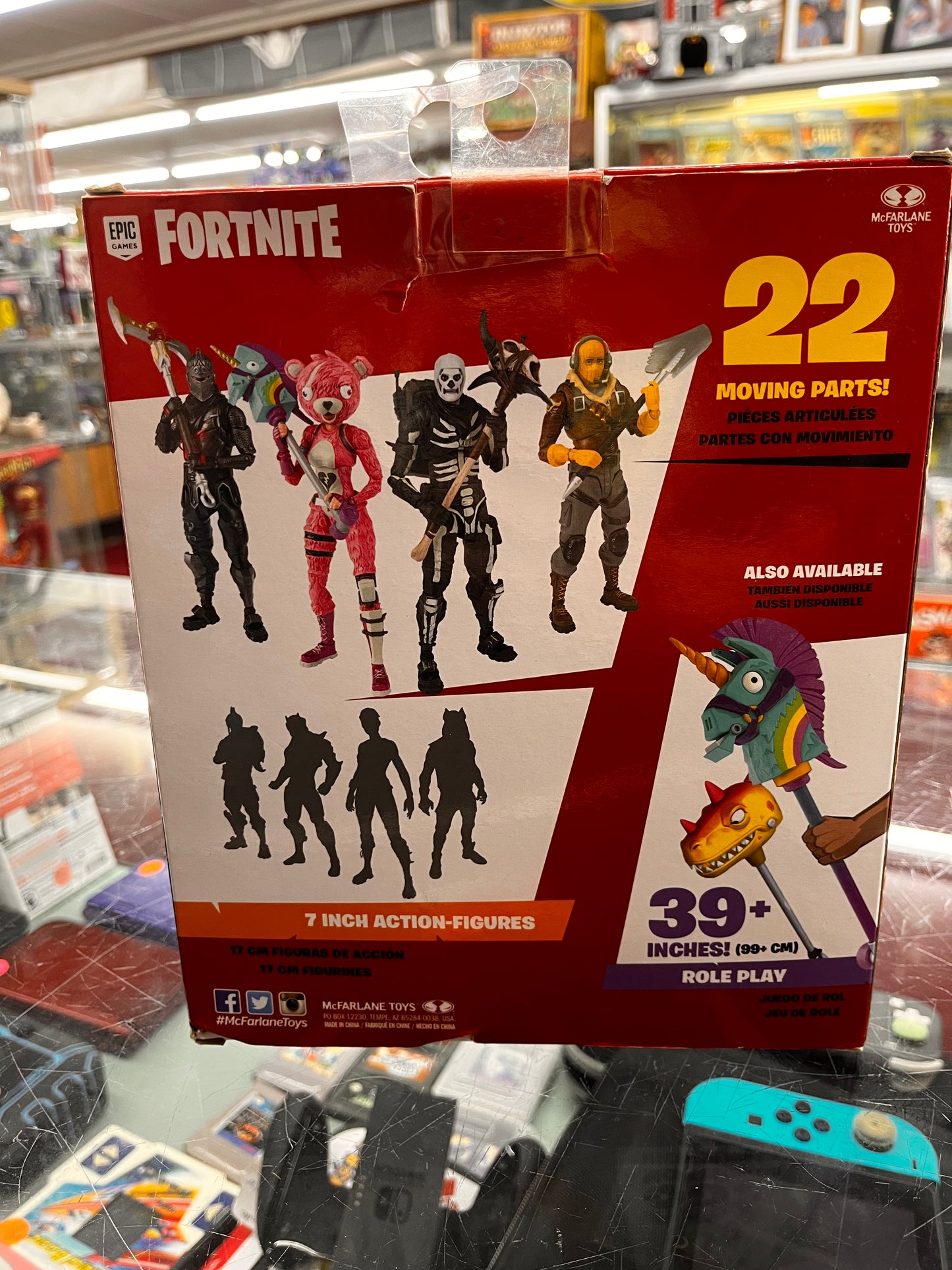 Fortnite Black Knight 7 inch Action Figure McFarlane Toys Brand New Sealed 2018