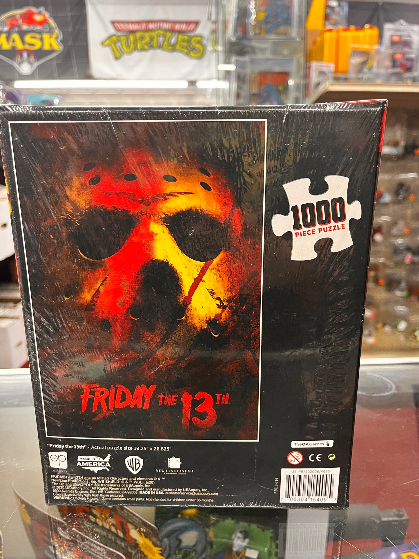 Friday the 13th - Horror at Camp Crystal Lake 1000 Piece Jigsaw Puzzle "New"