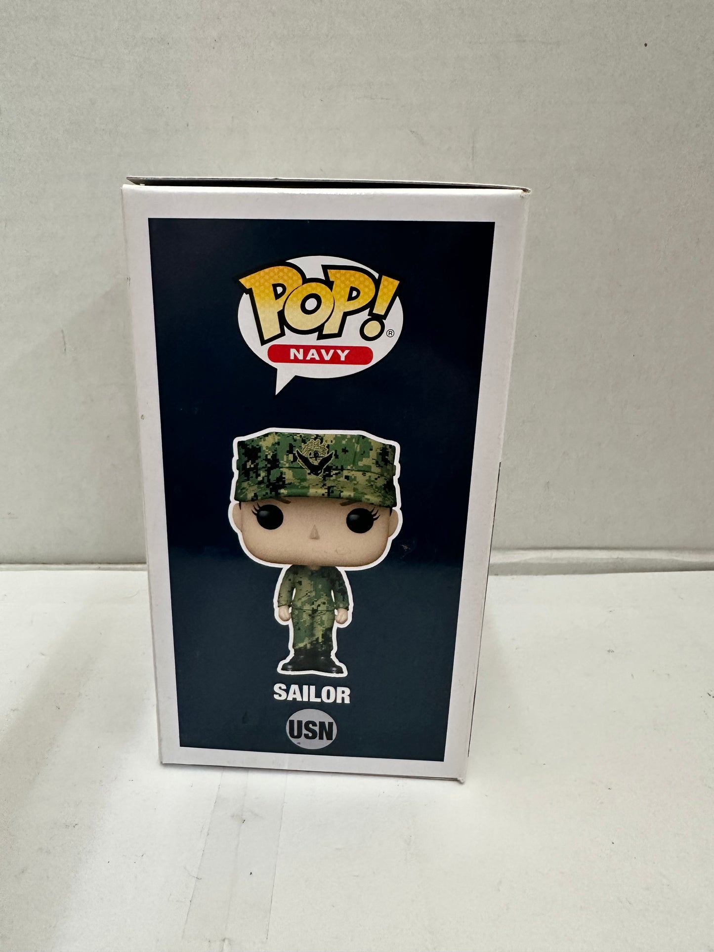 Funko Pop! Female Navy Sailor USN United States Proud Vinyl Figurine Blonde Hair
