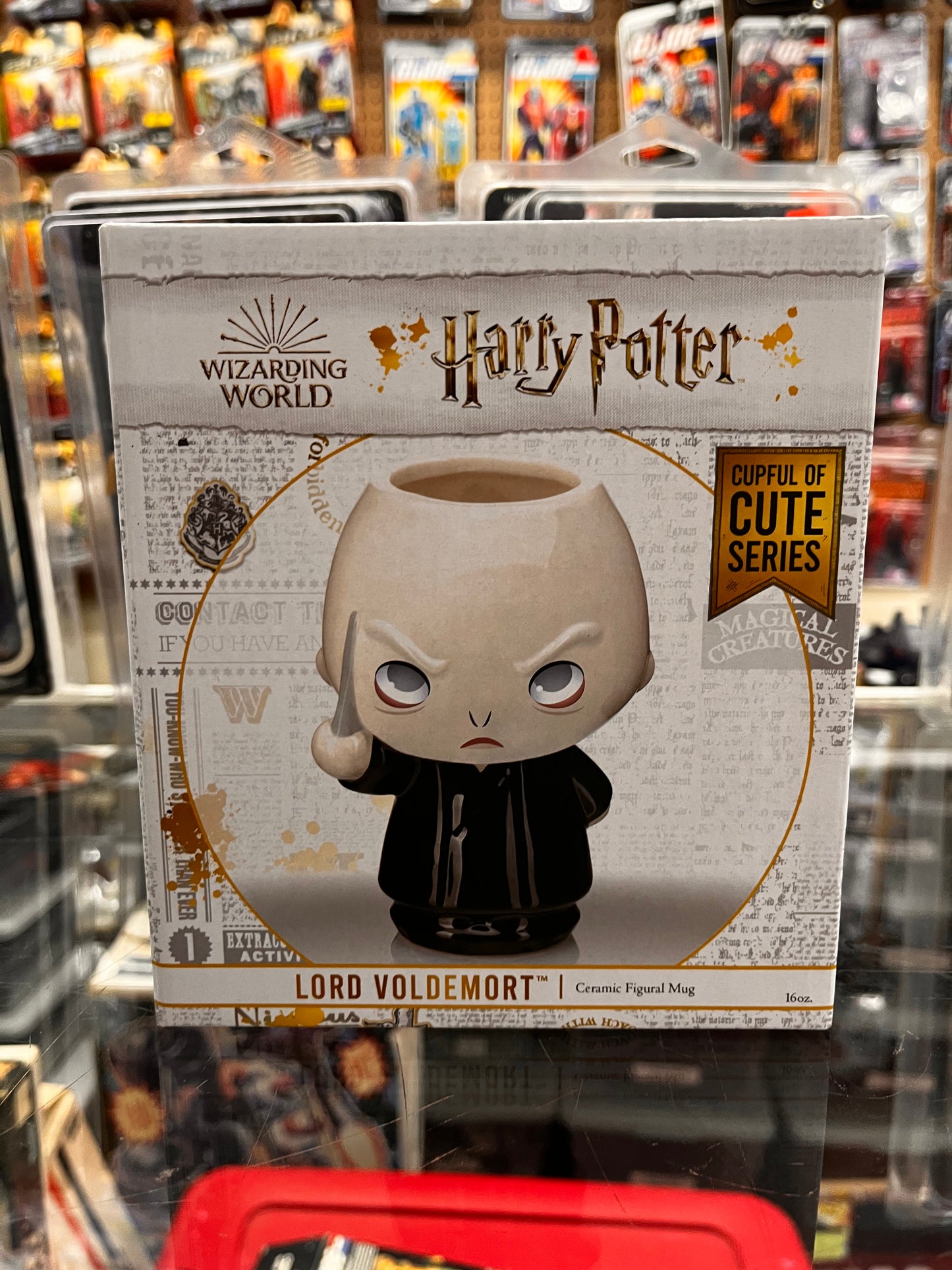 Harry Potter 16oz Cupful of Cute Ceramic Mug | Voldemort