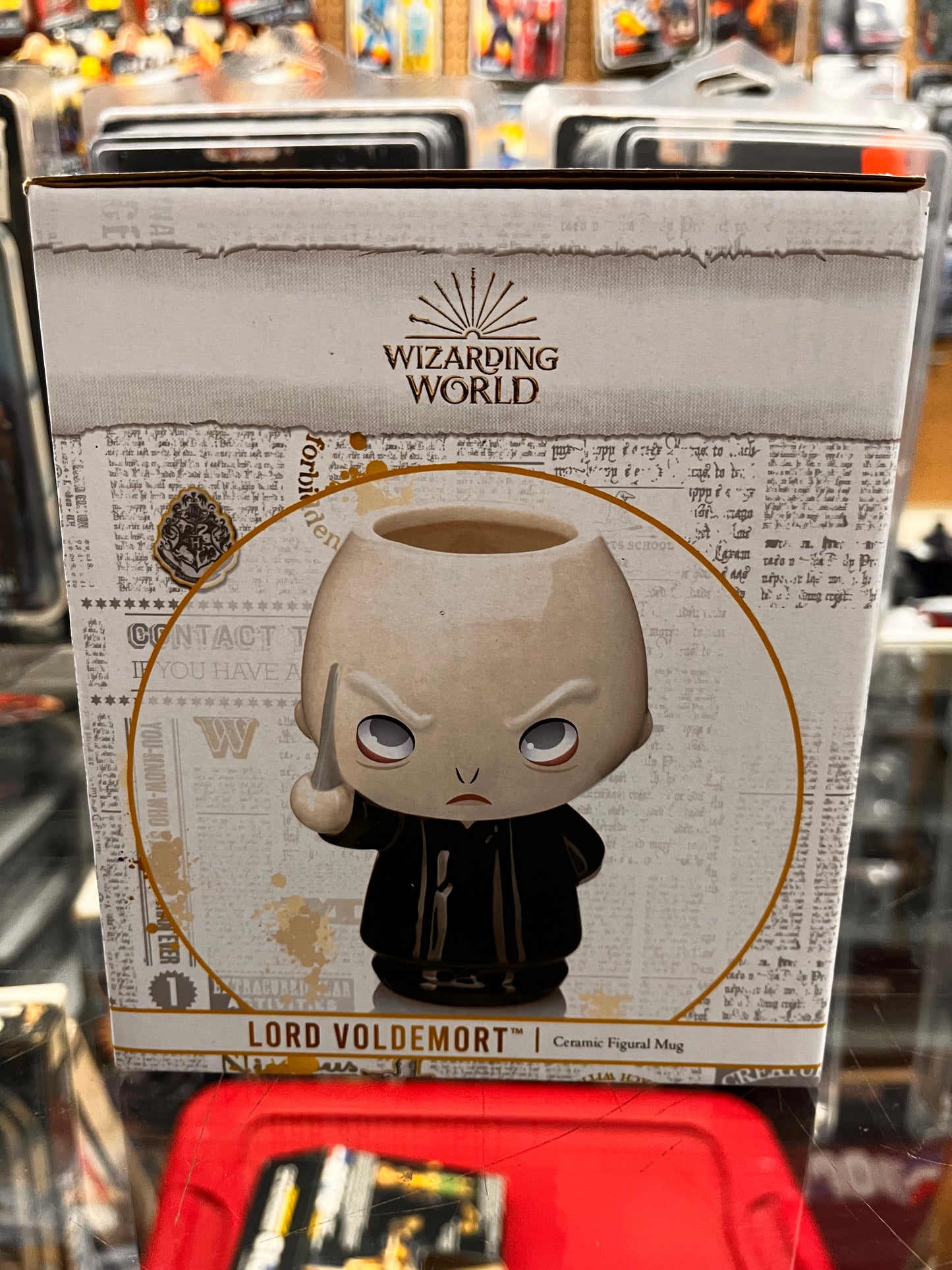 Harry Potter 16oz Cupful of Cute Ceramic Mug | Voldemort