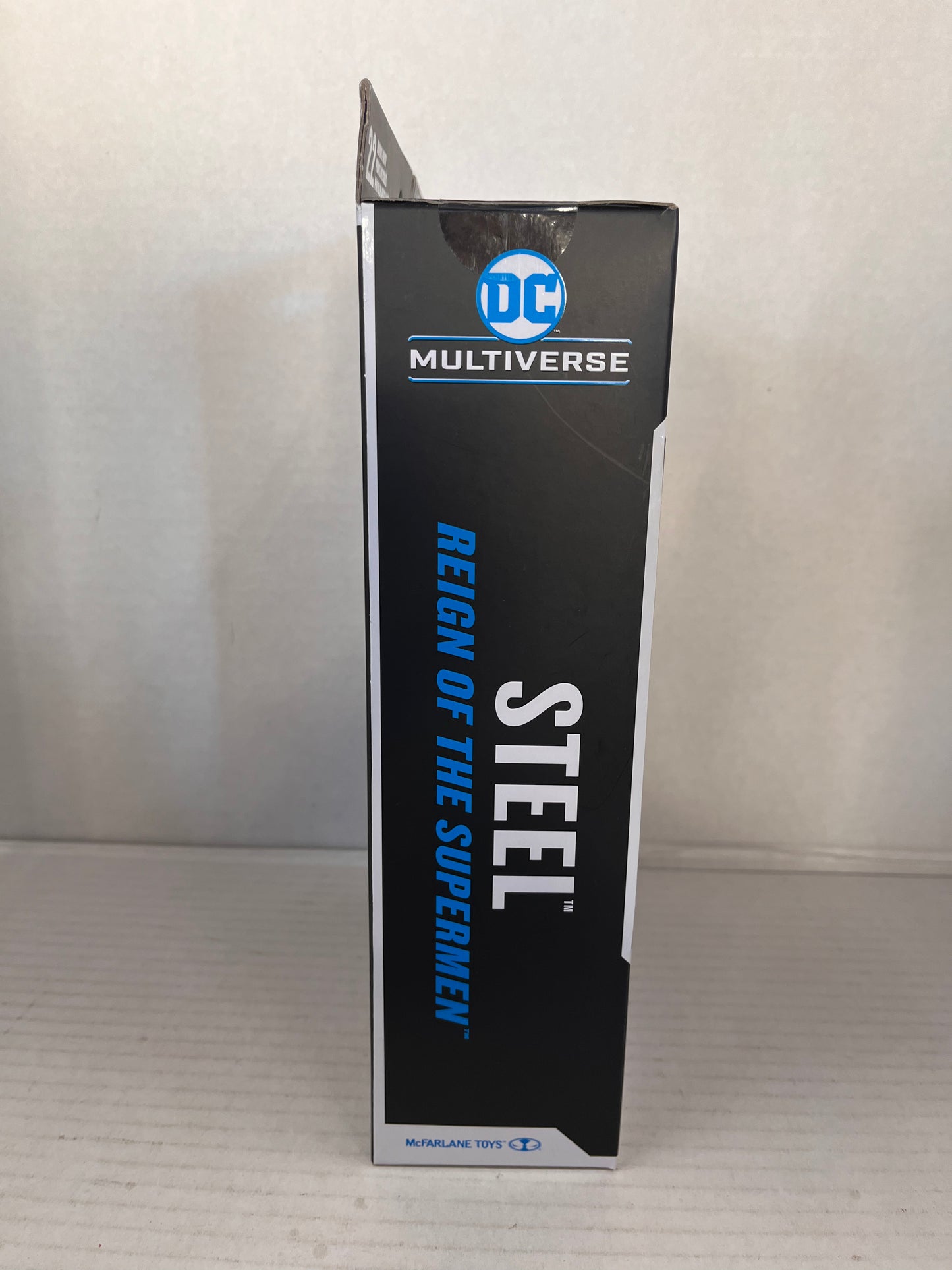 Chase Grey Steel Mcfarlane DC Multiverse Reign Supermen Hero Platinum Figure