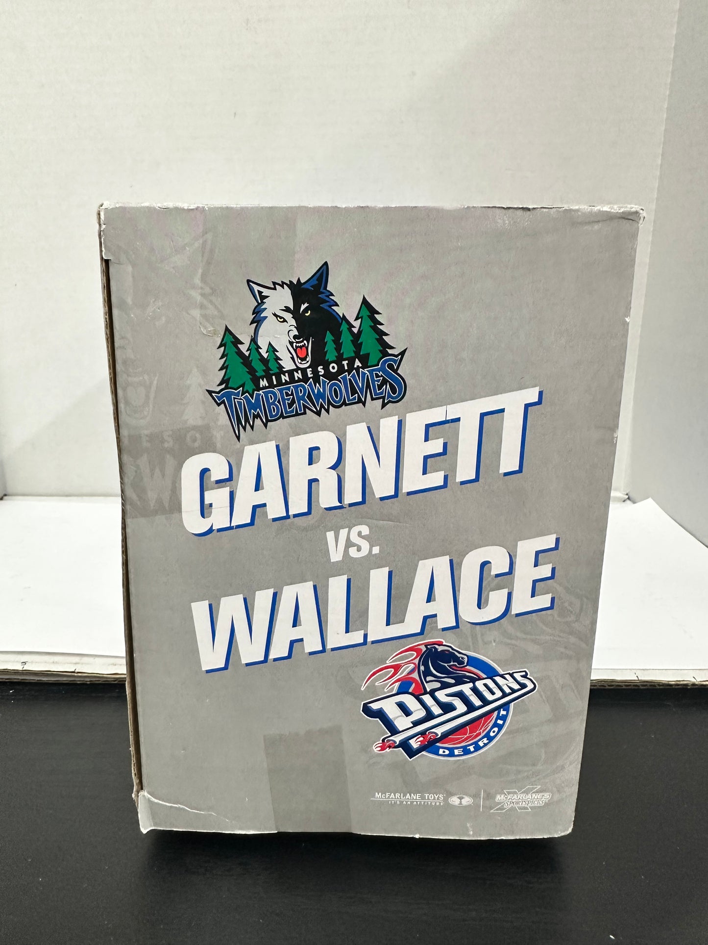 McFarlane 2-Pack Figure BEN WALLACE KEVIN GARNETT NBA Pistons Timberwolves