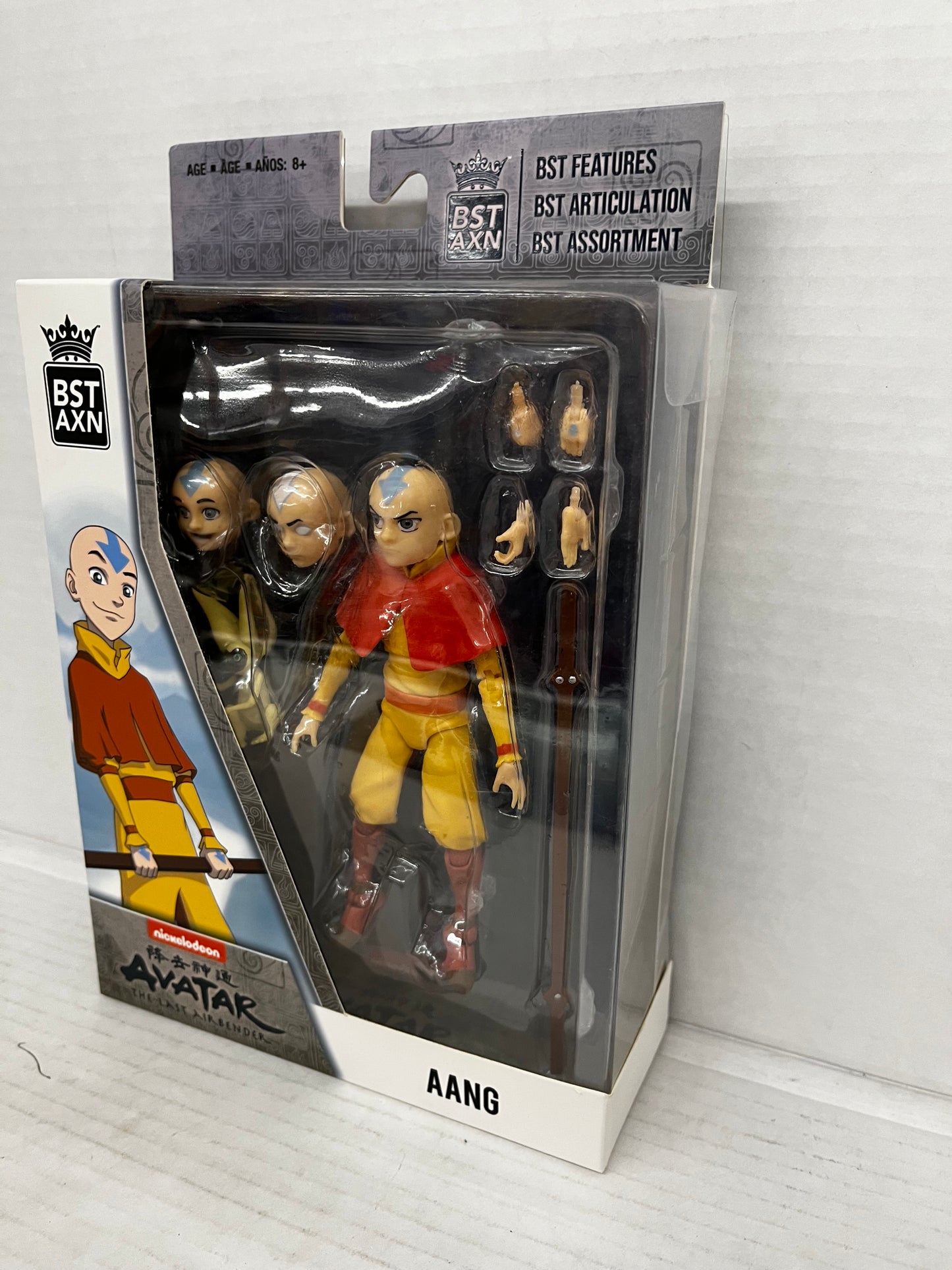 BST AXN - Avatar The Last Airbender Aang & Momo 5” Action Figure Sealed In Box