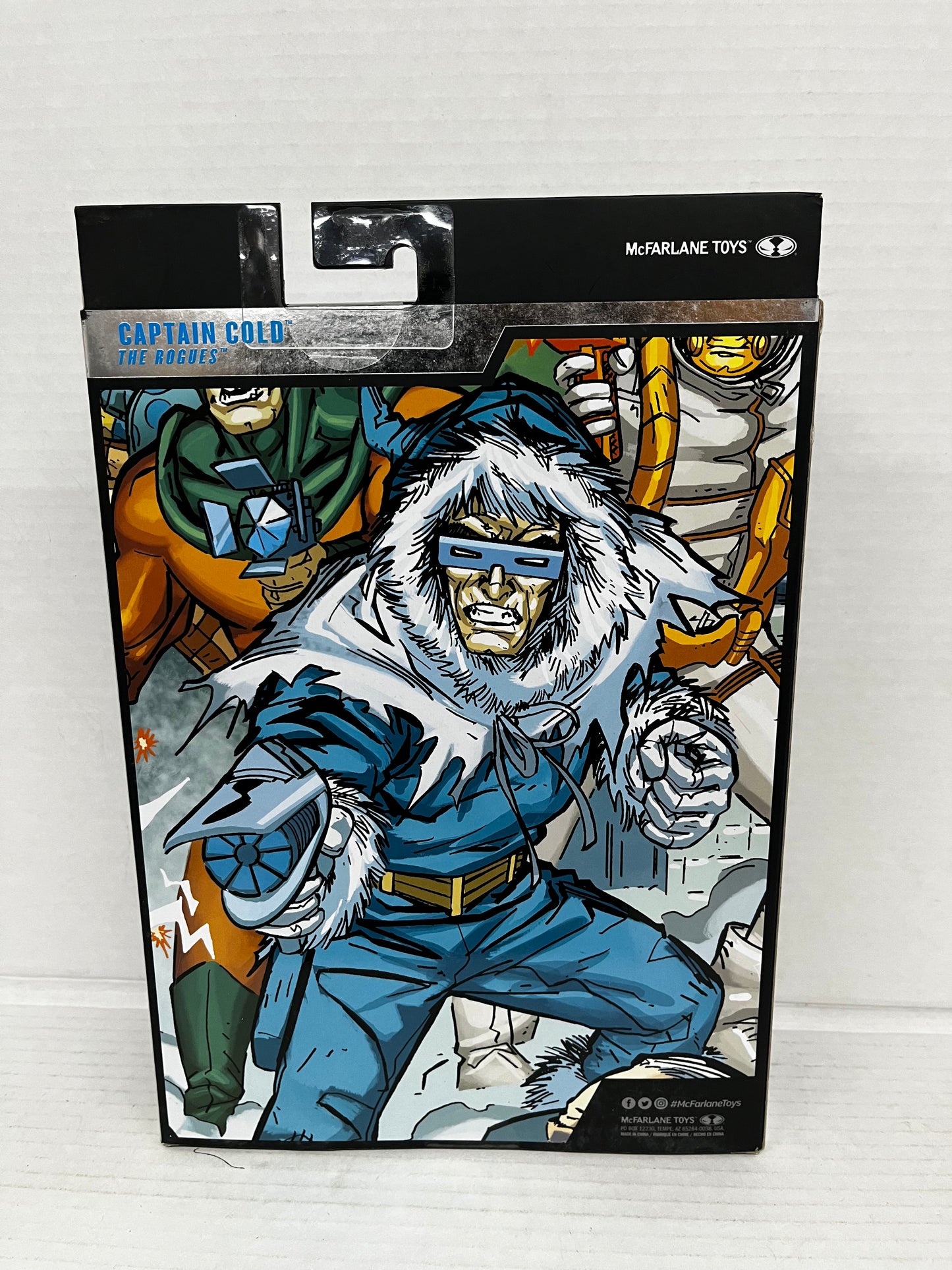 McFarlane DC Multiverse Captain Cold Platinum Collector 7" Action Figure Chase