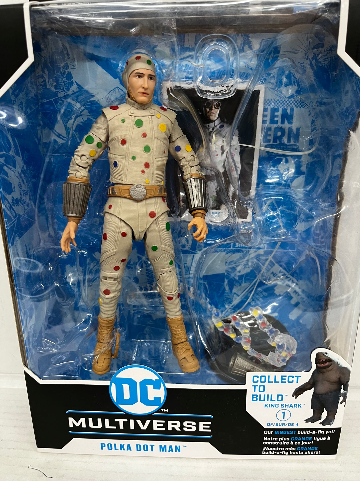 McFarlane DC Multiverse POLKA DOT MAN Action Figure - NO BUILD A FIGURE