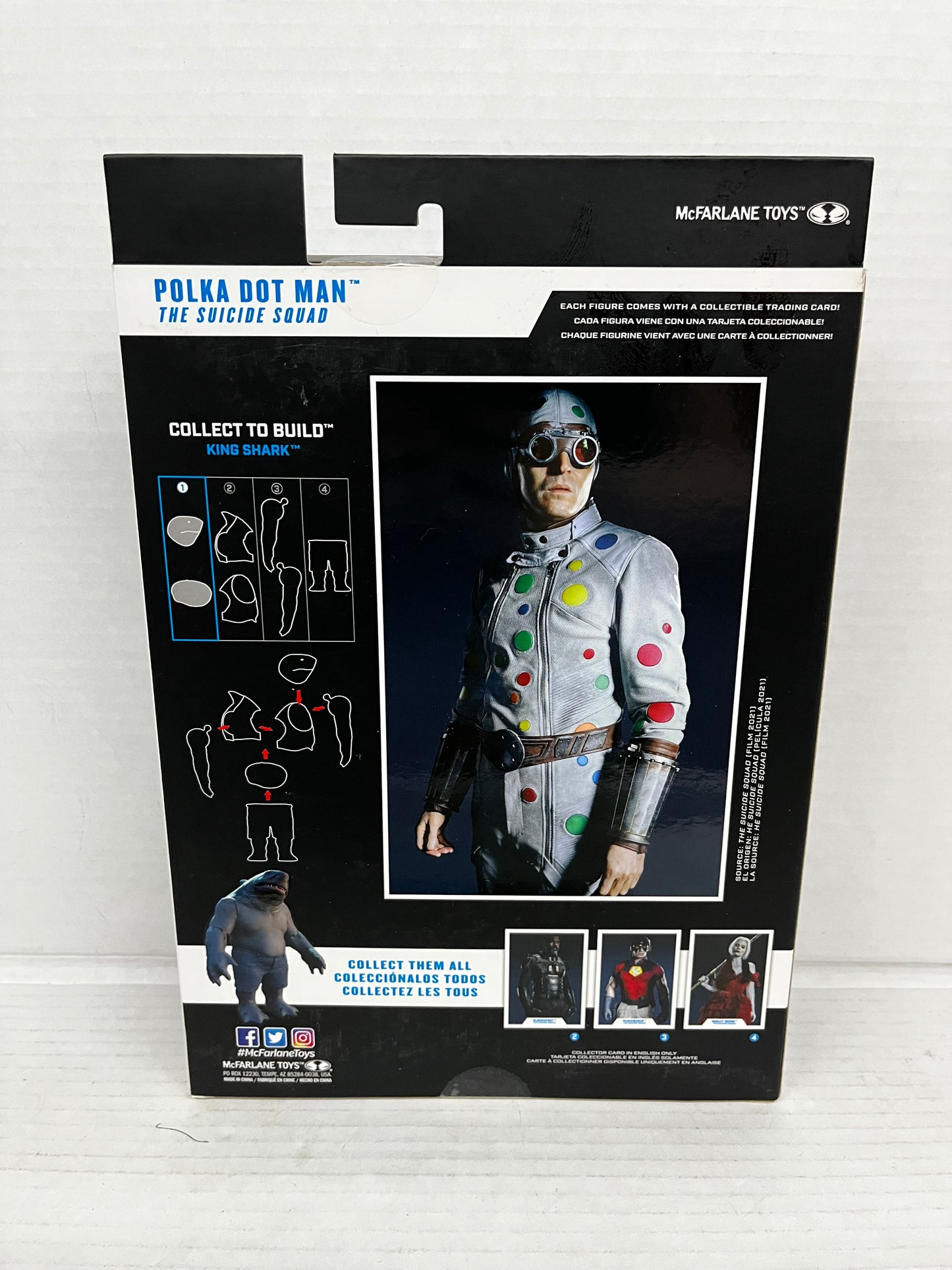 McFarlane DC Multiverse POLKA DOT MAN Action Figure - NO BUILD A FIGURE