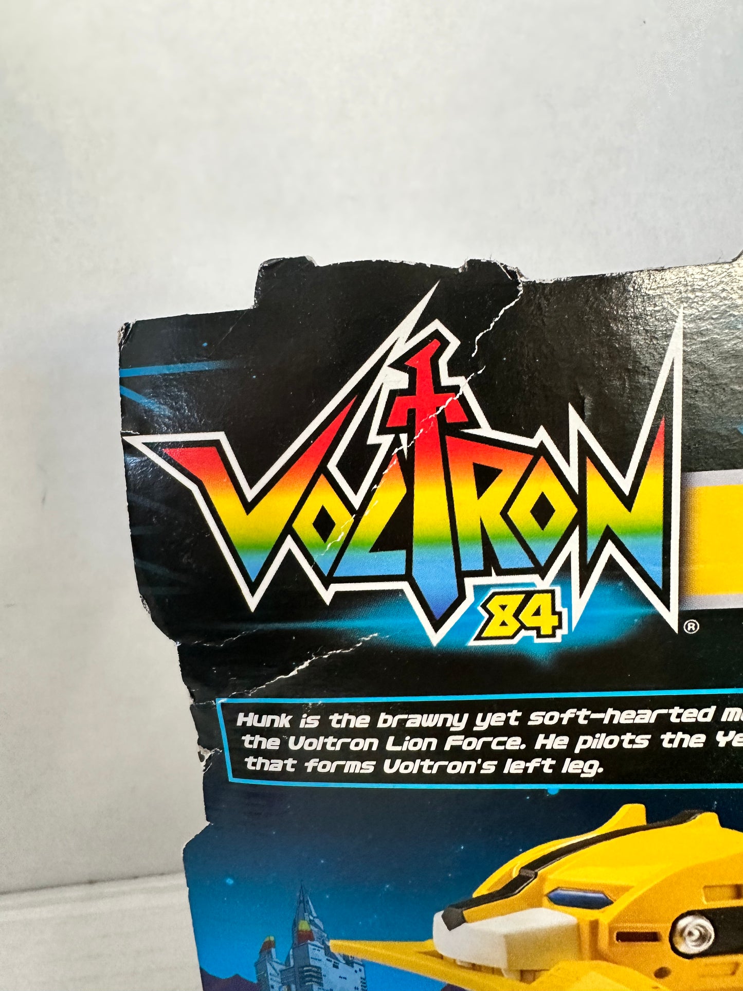 Yellow Lion Combinable Voltron 84 Classic Legendary Playmates