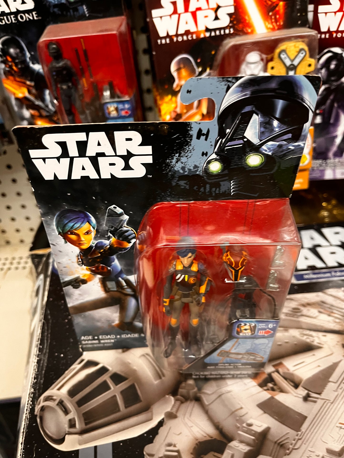 Star Wars Rogue One Rebels SABINE WREN 3.75 Hasbro Action Figure NEW