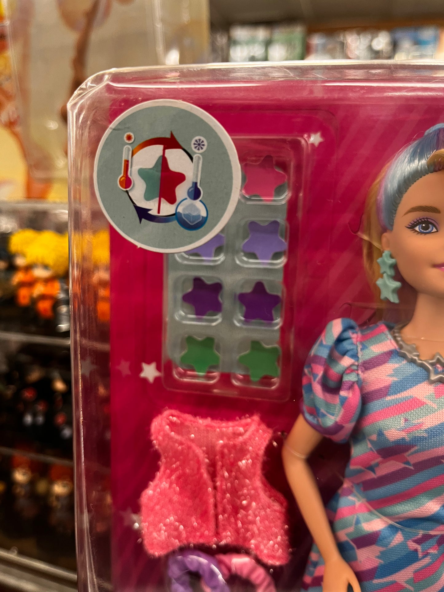 Barbie Totally Hair Star-Themed 11 1/2" Doll Long Fantasy Hair Mattel New