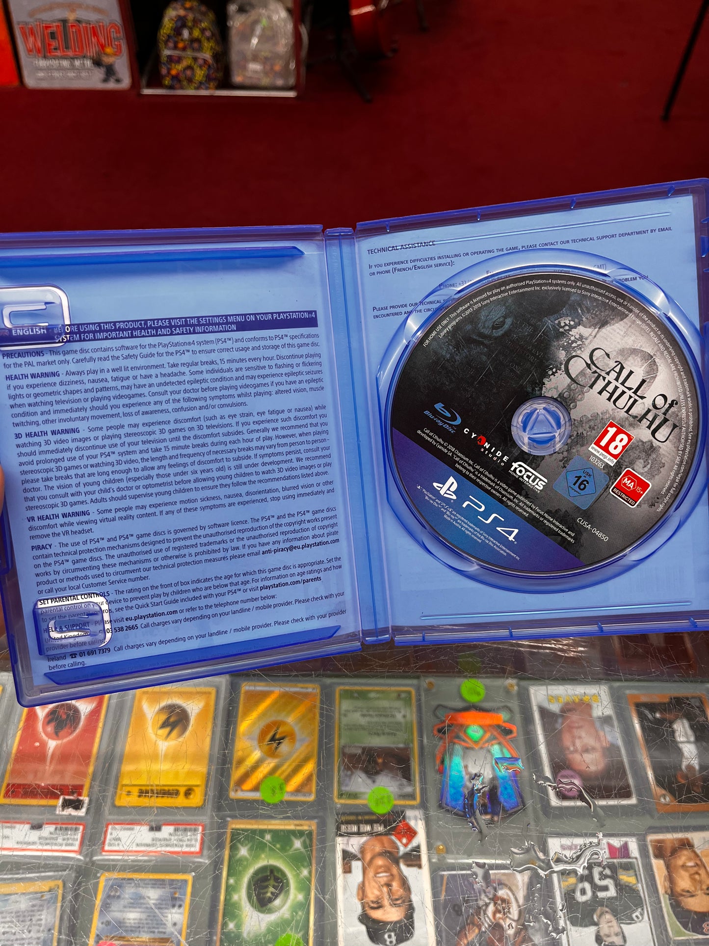 CALL OF CTHULHU PS4 PlayStation 4 Compatible with PS5 No Manual