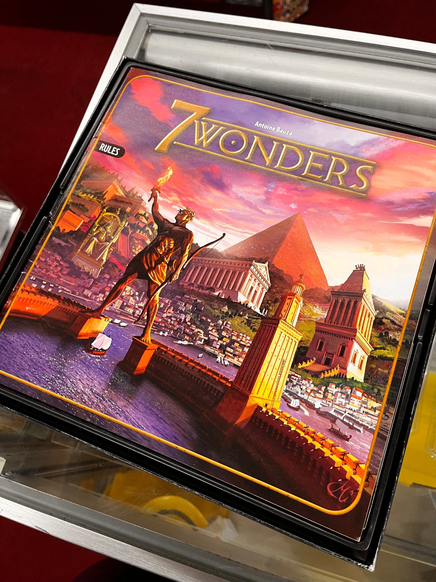 7 Wonders Board Game, 2-7 players, 30 min, age 13+, Antoine Bauza, COMPLETE