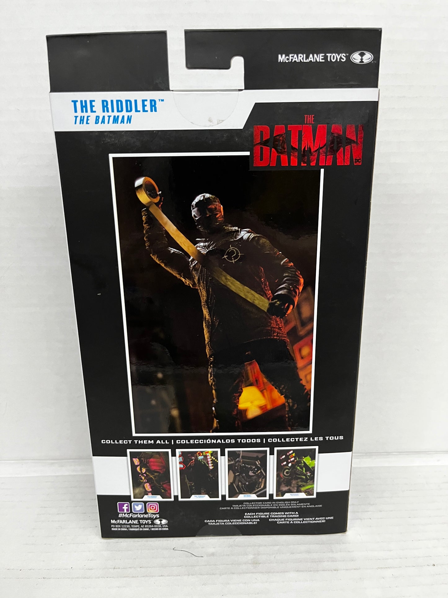 McFARLANE TOYS DC Multiverse THE RIDDLER The Batman 7" Action Figure