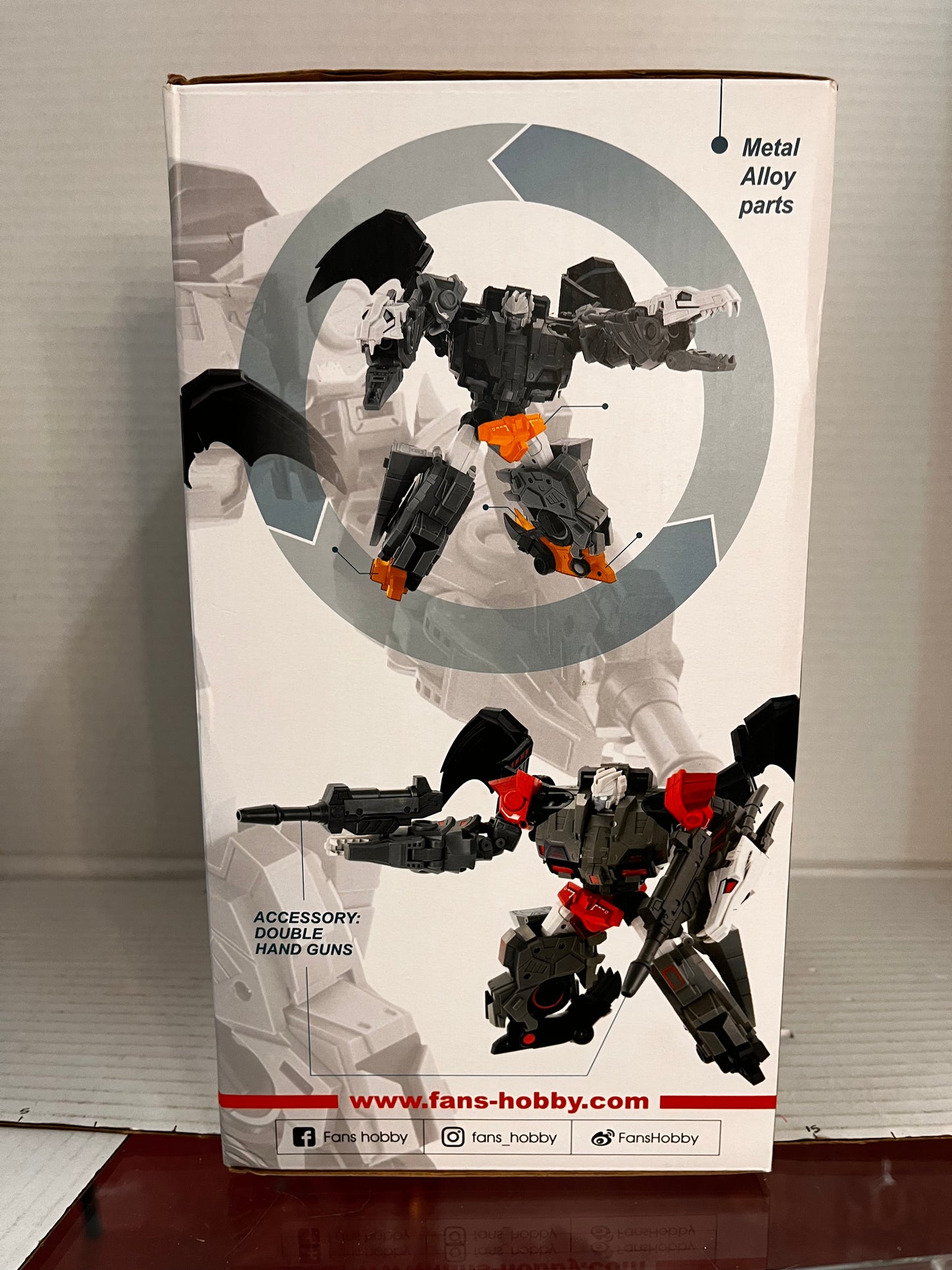 Transform Robot Toy FansHobby MB-03 Feilong Doublecross Figure In Stock