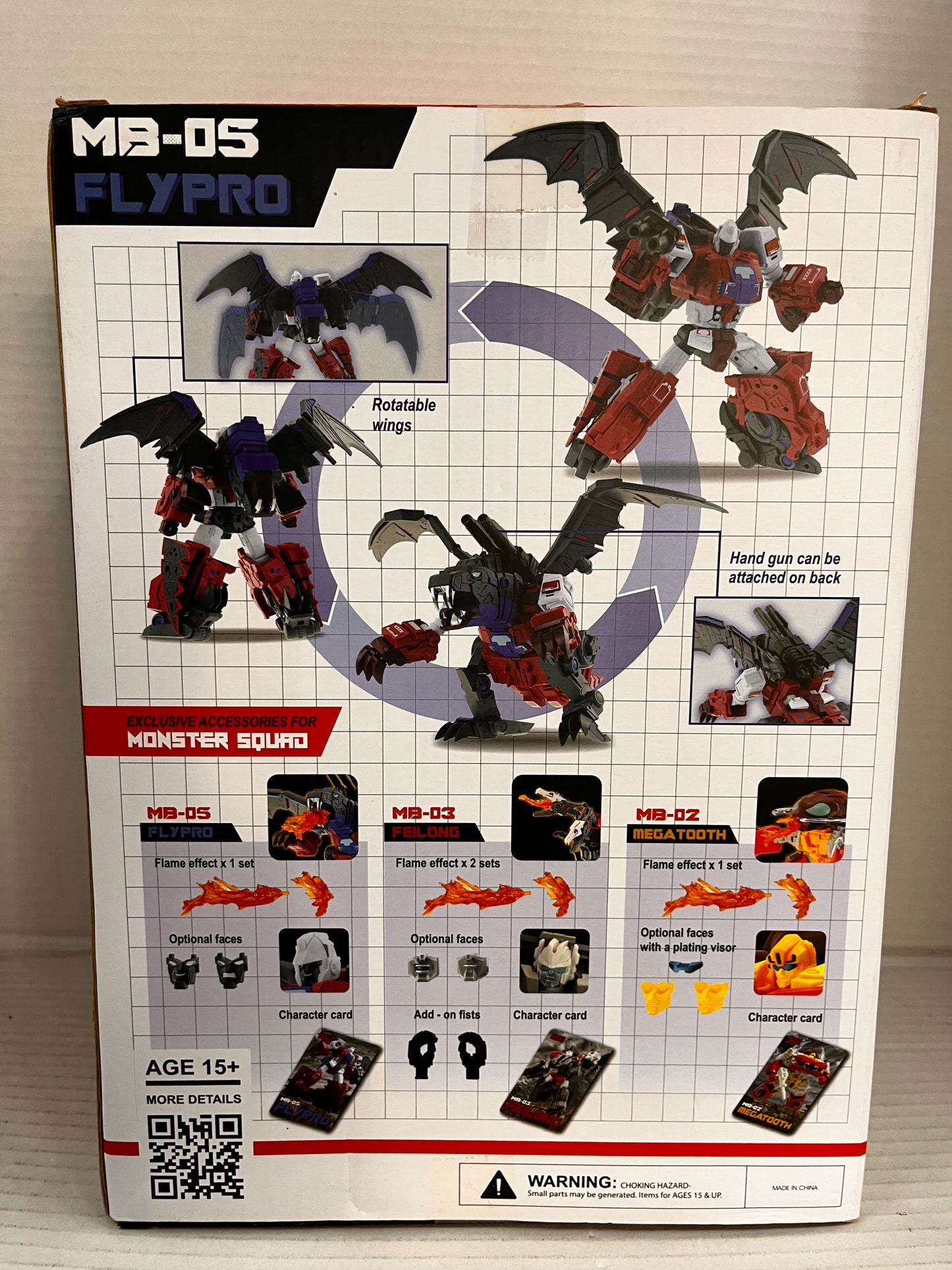 Fans Hobby Master Builder MB-05 Flypro - Autobot Monsterbot Grotusque
