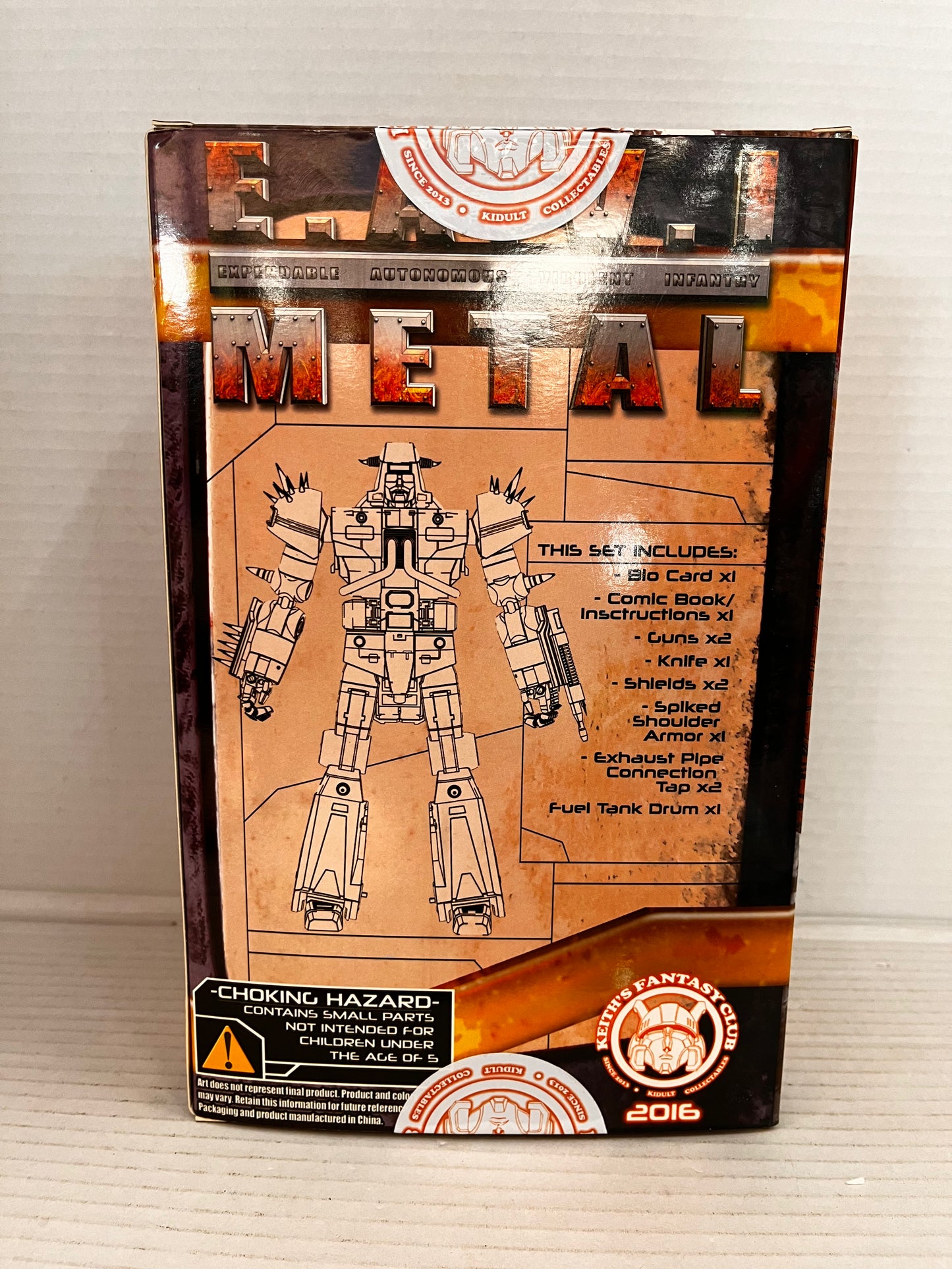 Keith’s Fantasy Club Dumpyard (Junkyard) EAVI Metal 6B NIB Rare!