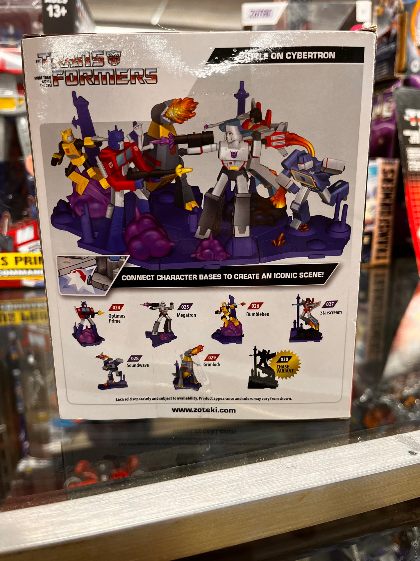 Jazwares Zoteki G1 Grimlock 029 Transformers Connect And Create Iconic Scenes